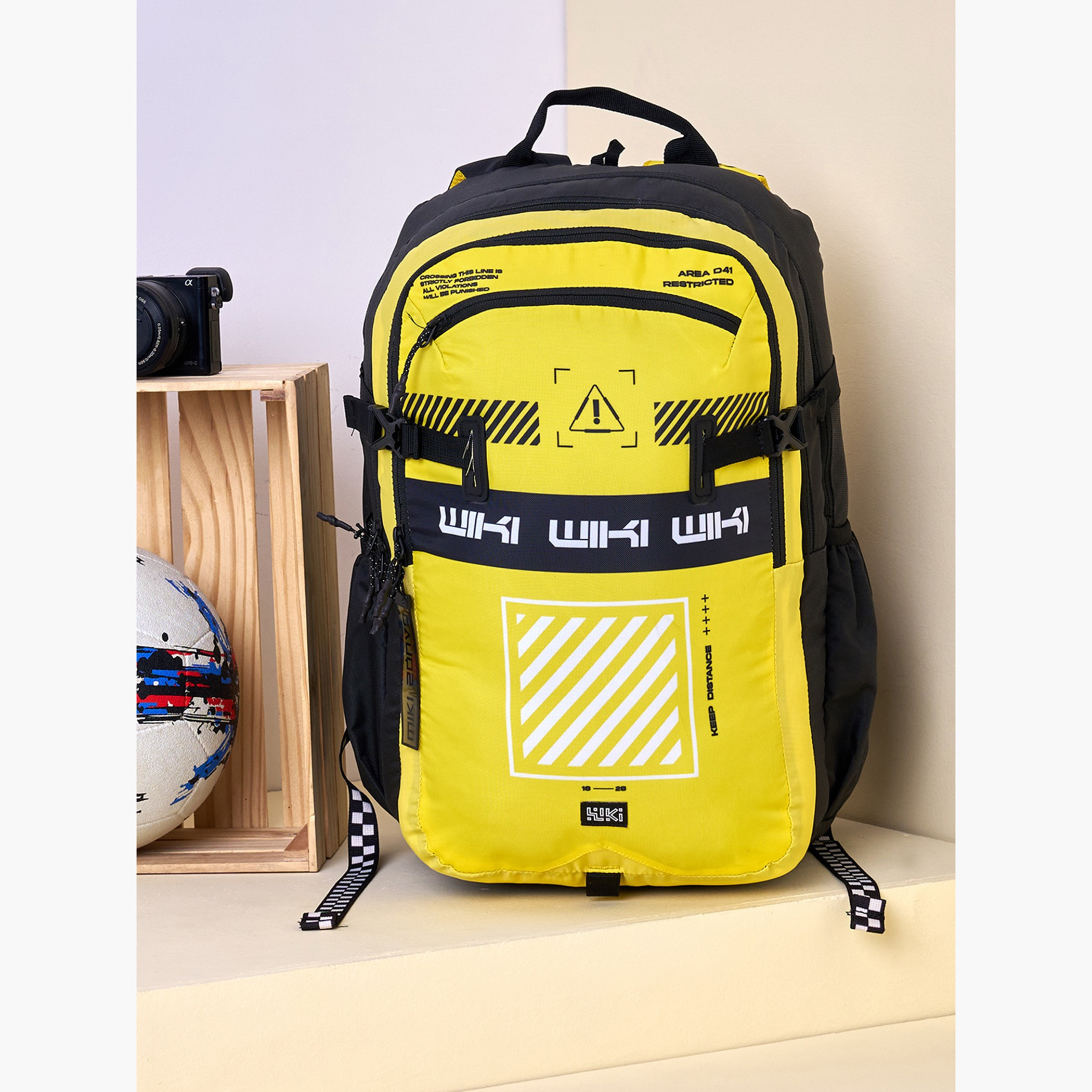 Wildcraft Wiki Printed School Backpack with Adjustable Shoulder Straps - 25x25x50 cms-school-bagsandbackpacks-backpacks-image-11