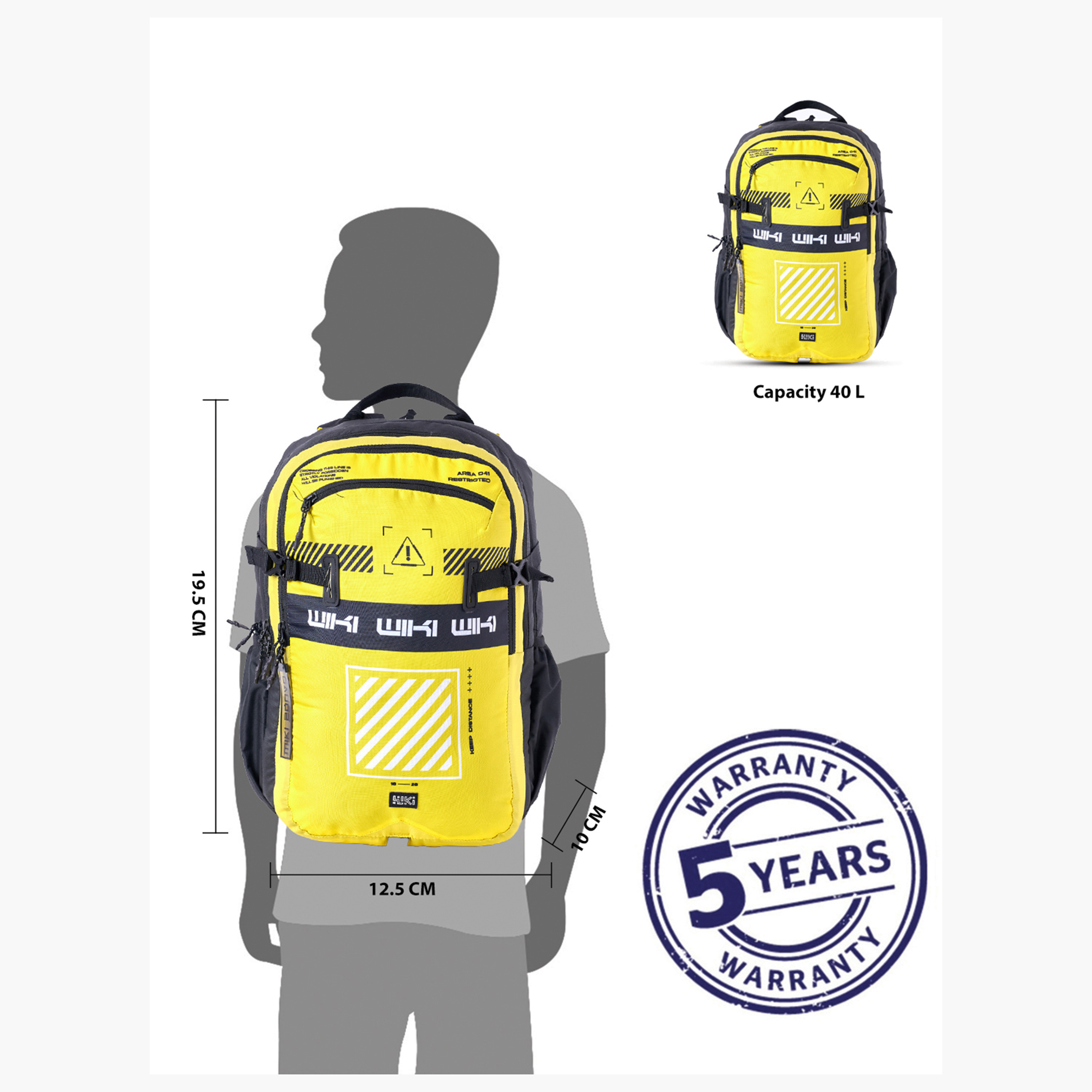 Wildcraft Wiki Printed School Backpack with Adjustable Shoulder Straps - 25x25x50 cms-school-bagsandbackpacks-backpacks-image-12