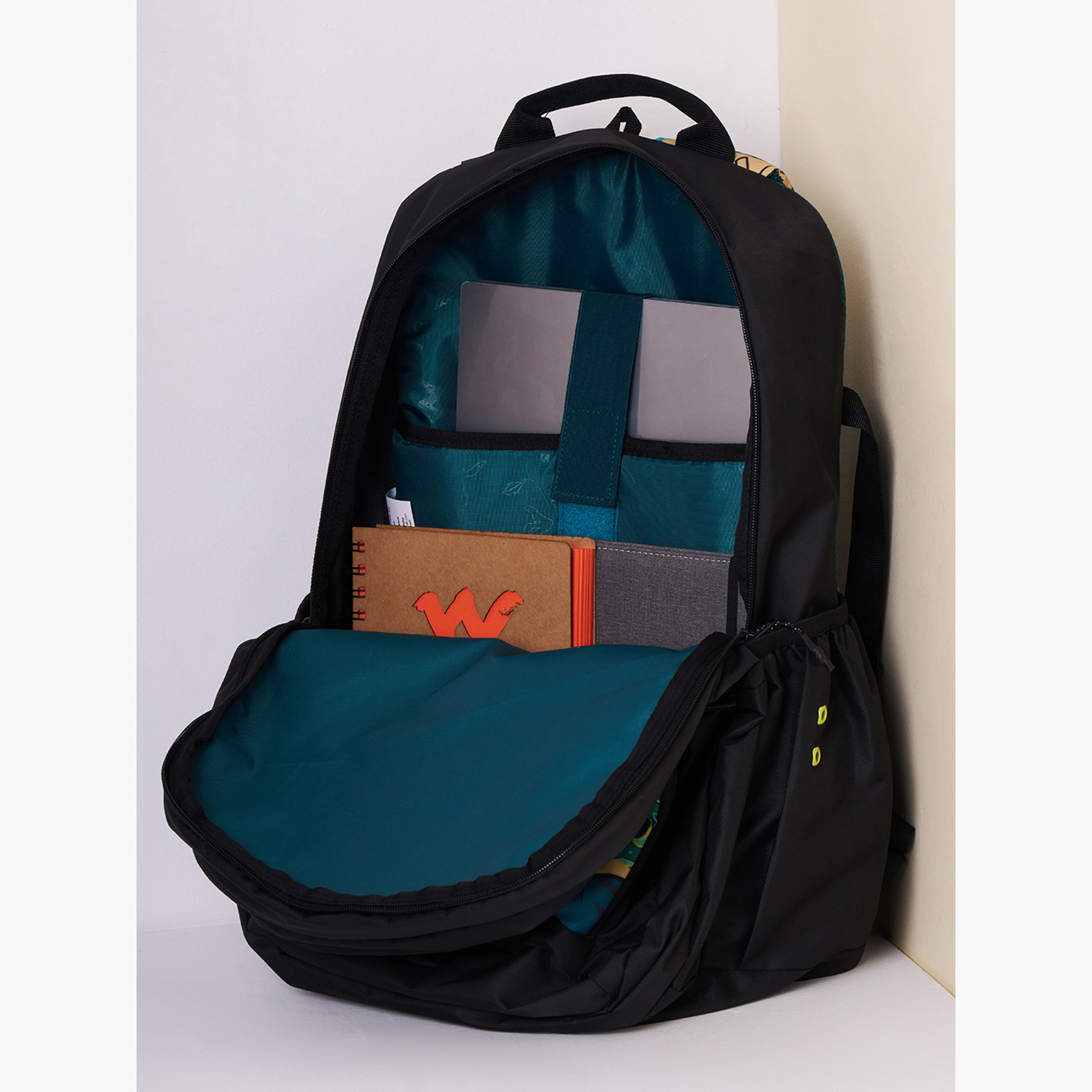 Wildcraft Wiki Printed Backpack with Adjustable Straps and Zip Closure - 25x25x50 cms-school-bagsandbackpacks-backpacks-image-10