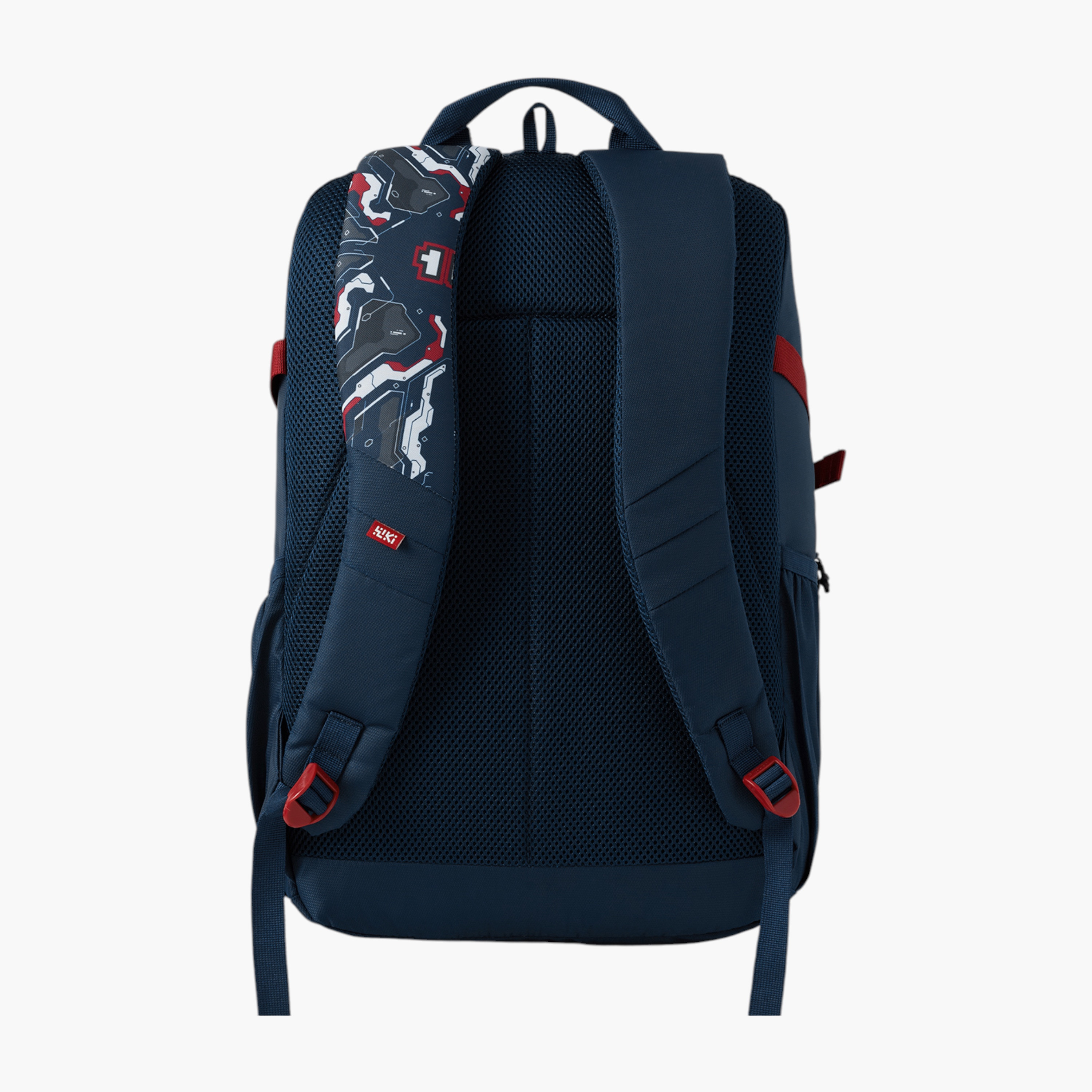 شنطة ظهر بأحزمة مبطنة وطبعات ويكي من وايلدكرافت - 25x25x50 سم-school-bagsandbackpacks-backpacks-image-5