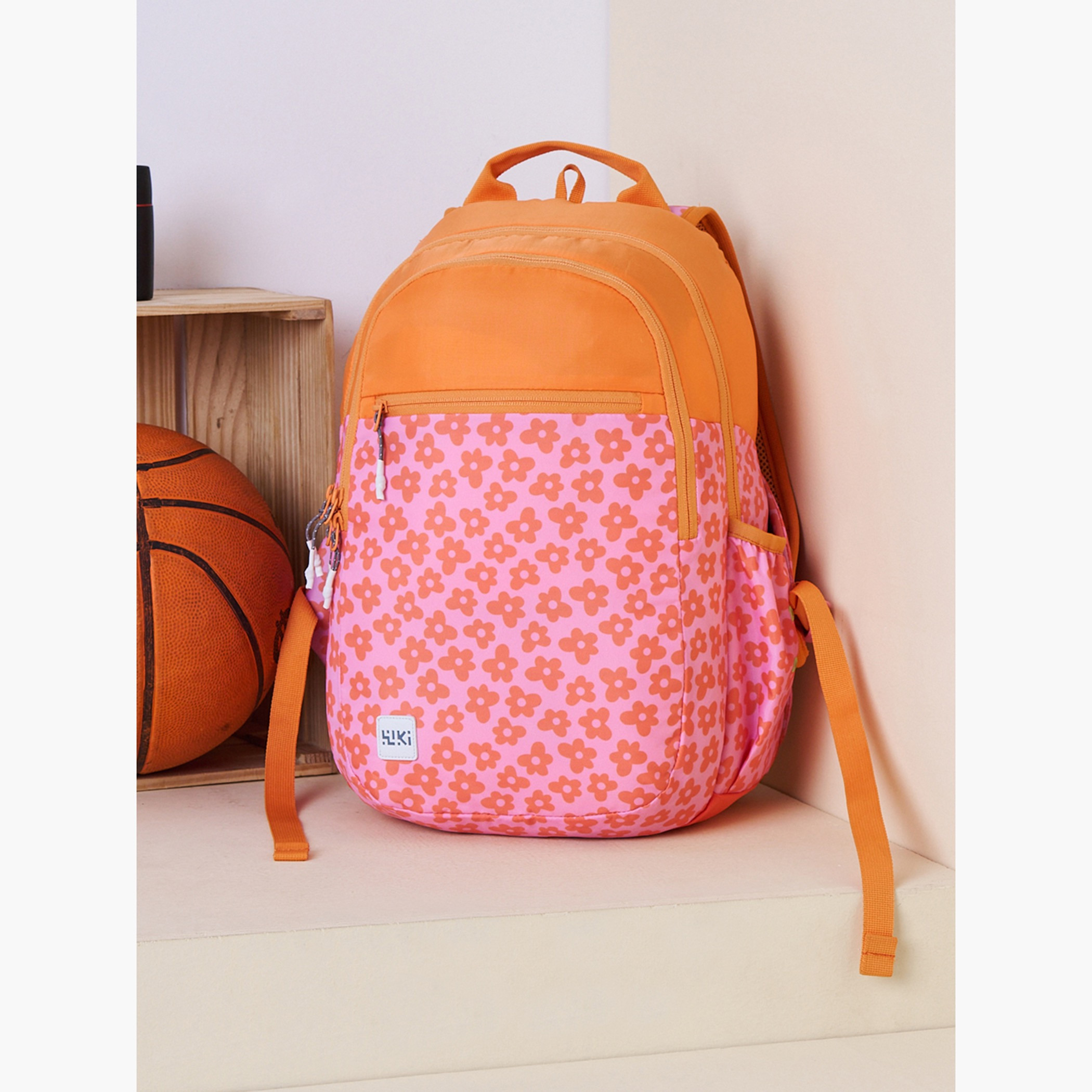 Wildcraft Wiki Printed School Backpack with Coin Pouch - 19x19x41 cms-school-bagsandbackpacks-backpacks-image-11