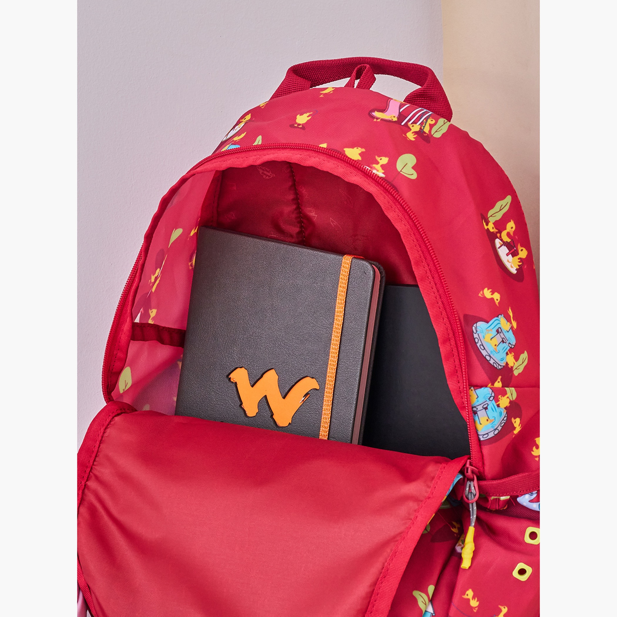 Wildcraft Wiki Printed School Backpack with Coin Pouch - 19x19x41 cms-school-bagsandbackpacks-backpacks-image-11