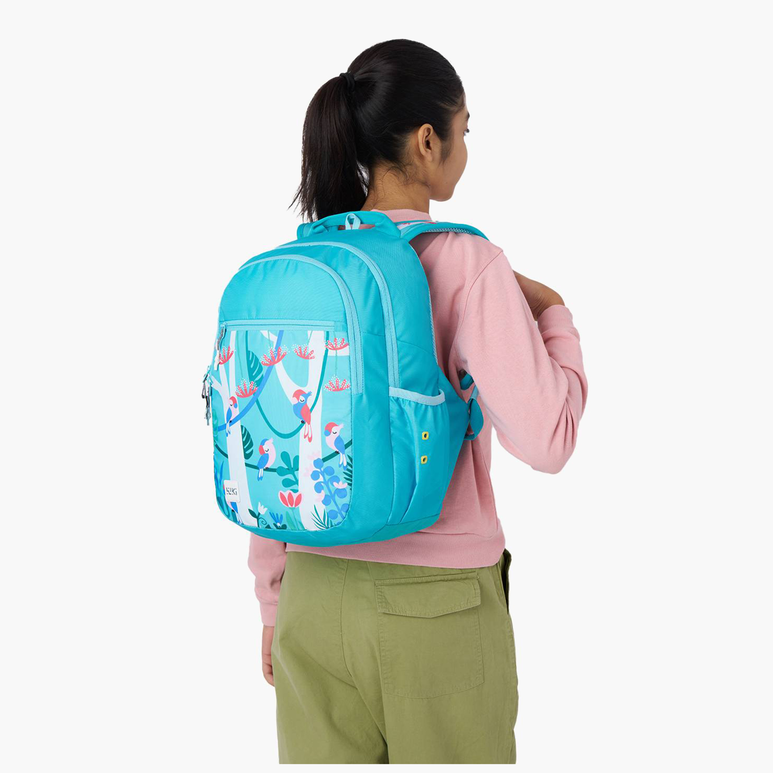 Wildcraft Wiki Printed School Backpack with Coin Pouch - 19x19x41 cms-school-bagsandbackpacks-backpacks-image-3