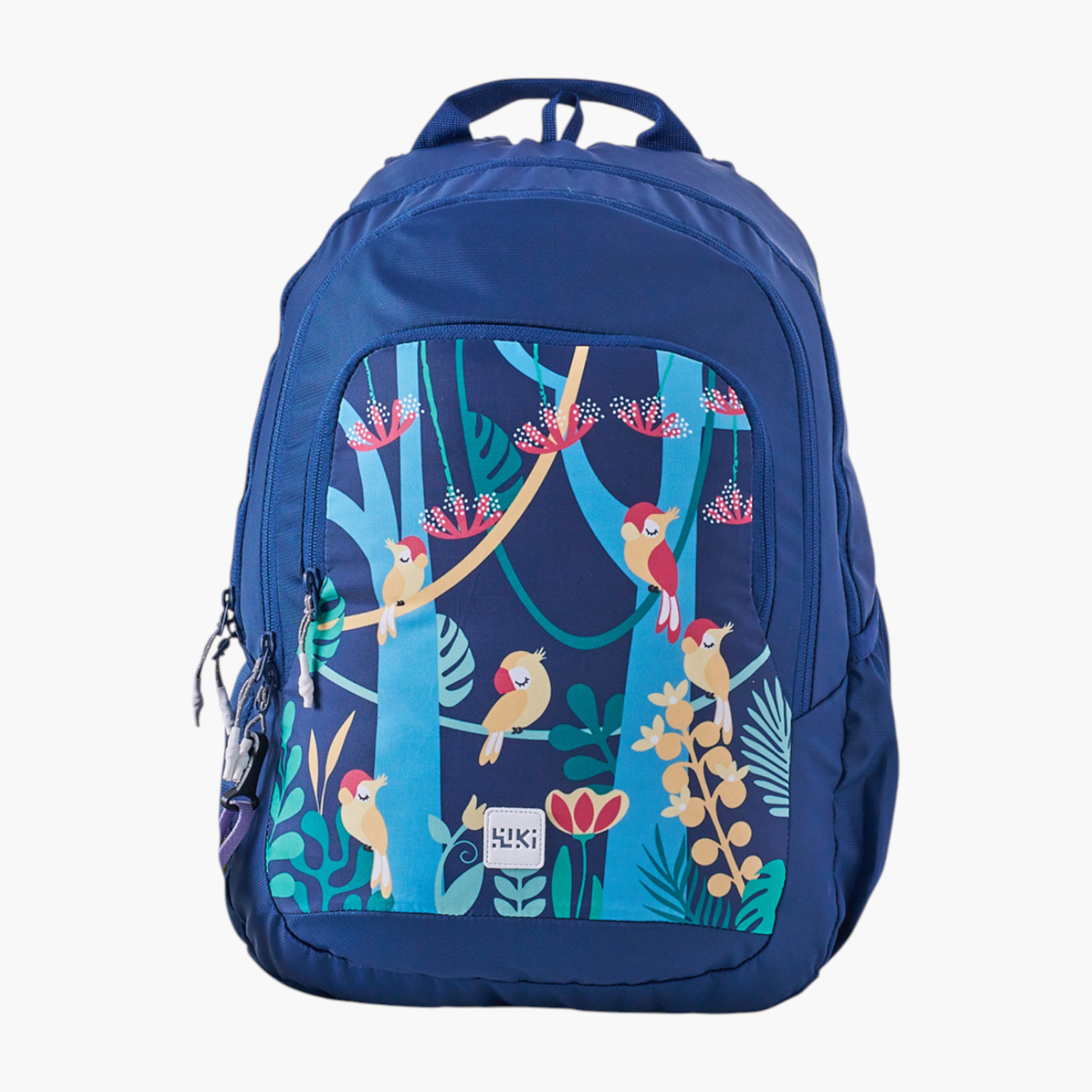 Wildcraft Wiki Tropical Print School Backpack with Coin Pouch - 22x22x44 cms-school-bagsandbackpacks-backpacks-image-1