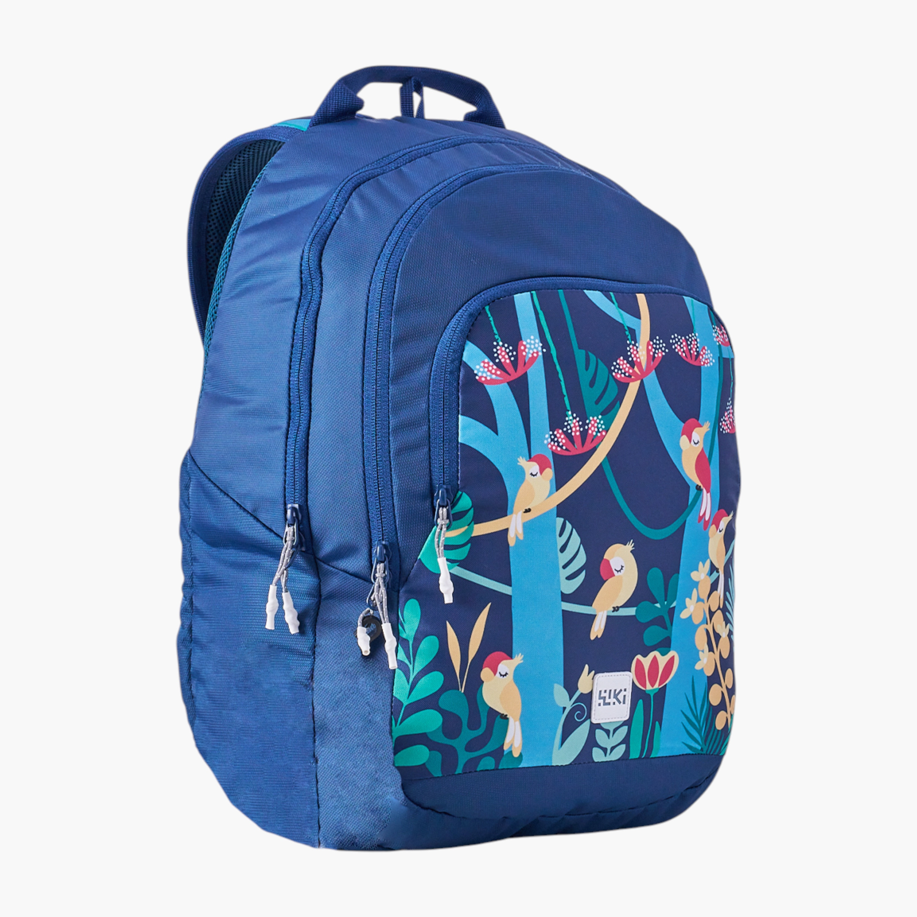 Wildcraft Wiki Tropical Print School Backpack with Coin Pouch - 22x22x44 cms-school-bagsandbackpacks-backpacks-image-7
