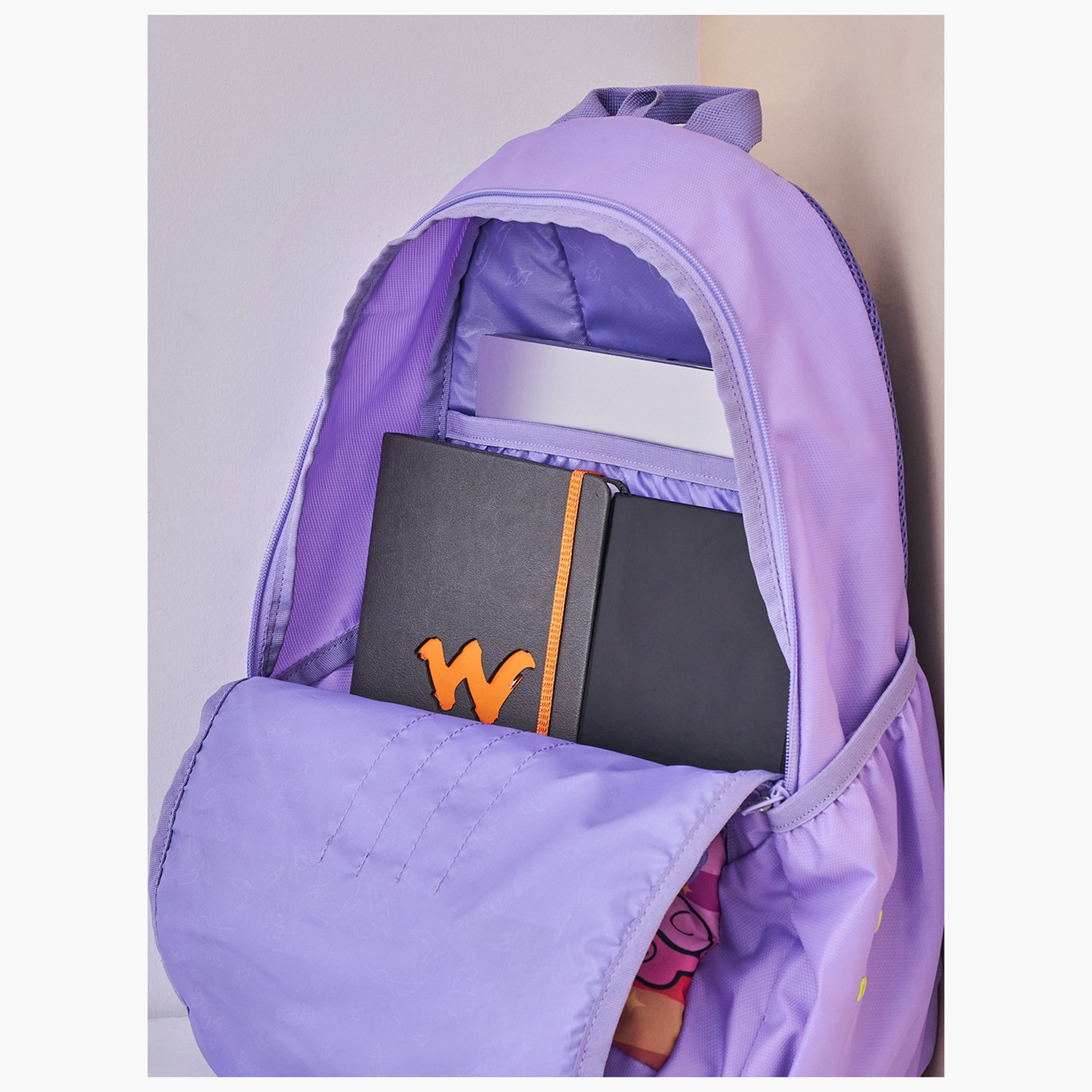 Wildcraft Wiki Unicorn Print Backpack with Adjustable Straps and Zip Closure - 22x22x44 cms-school-bagsandbackpacks-backpacks-image-10