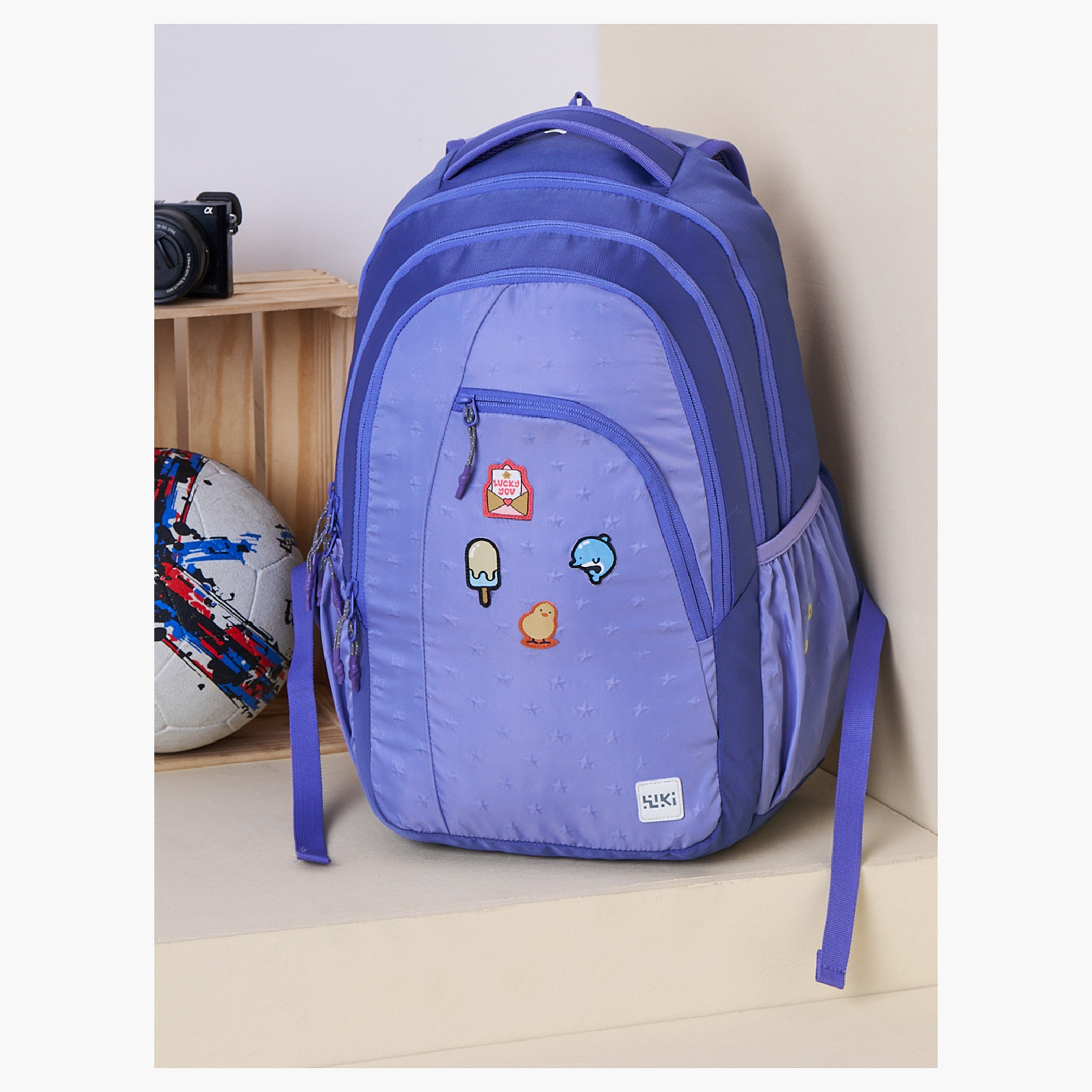 Wildcraft Wiki Printed School Backpack with Coin Pouch - 23x23x44 cms-school-bagsandbackpacks-backpacks-image-12