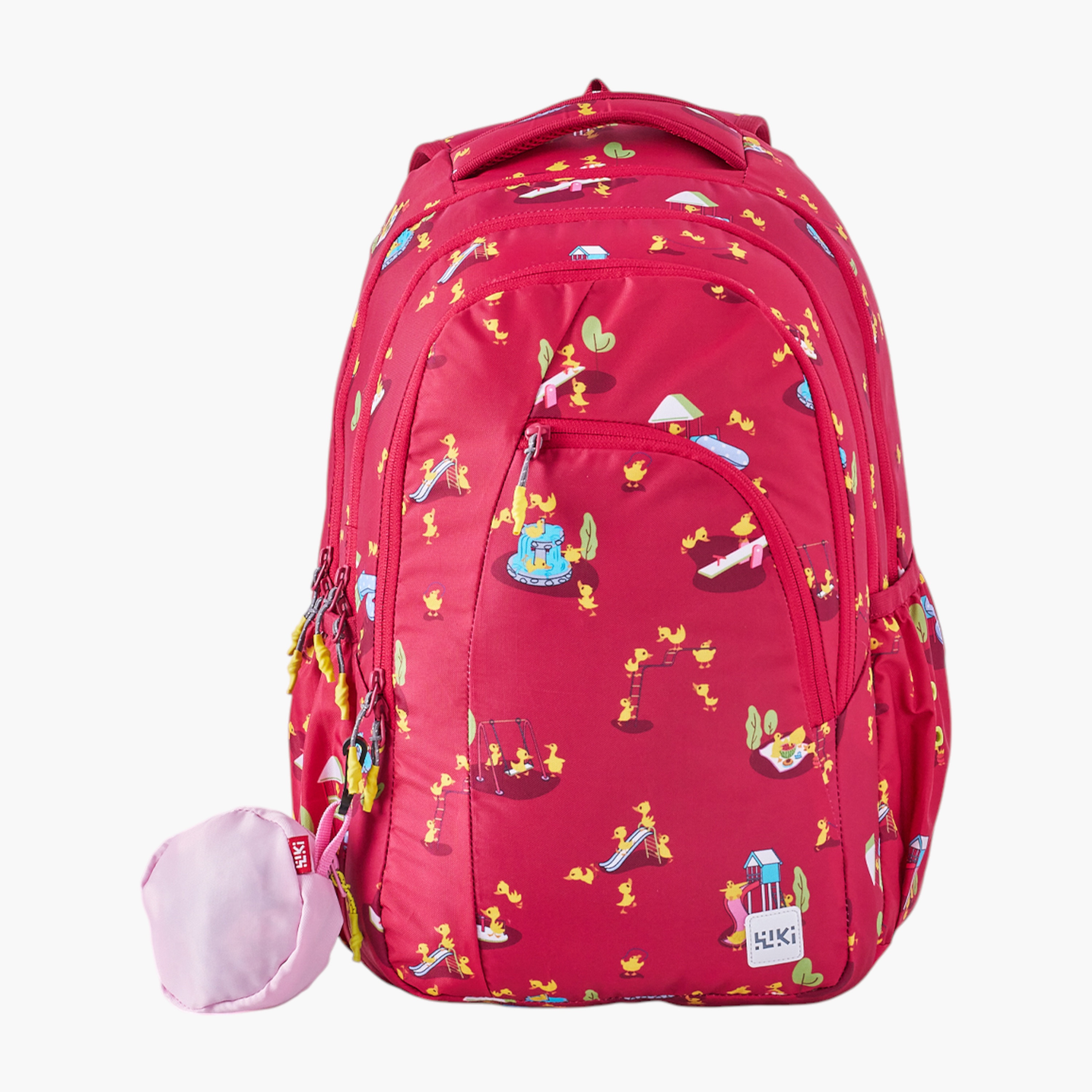 Wildcraft Wiki Printed School Backpack with Coin Pouch - 23x23x44 cms-school-bagsandbackpacks-backpacks-image-1