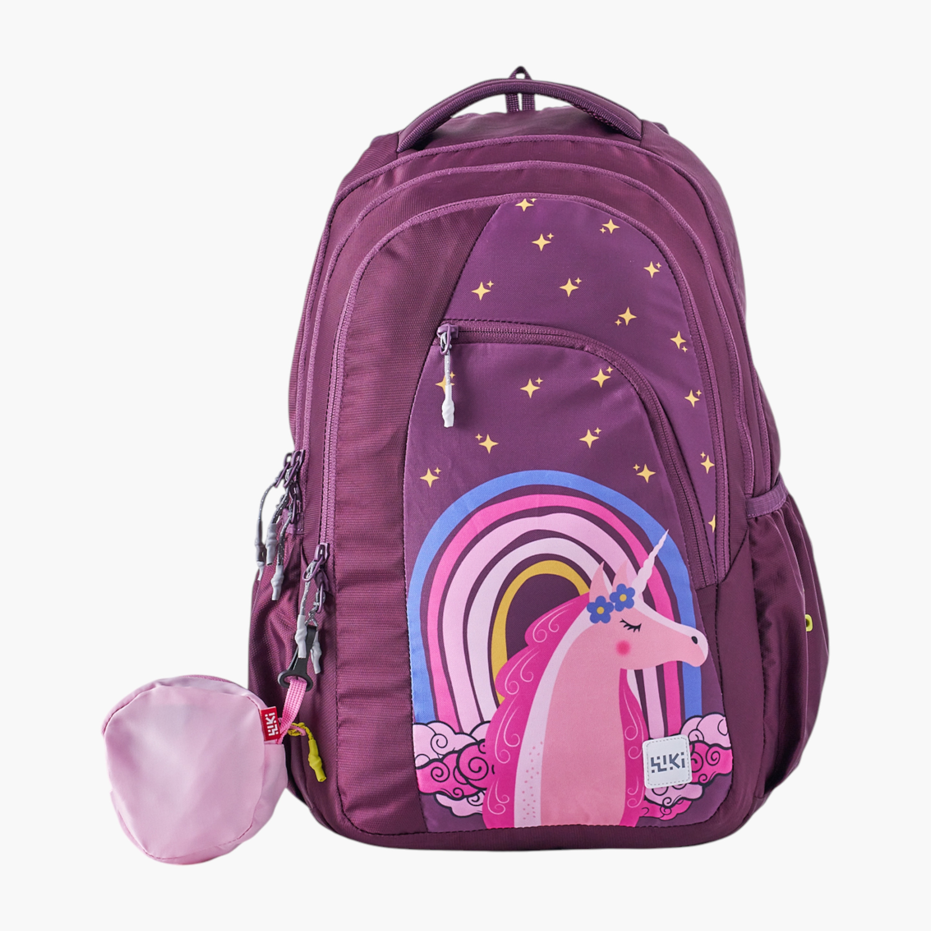 Wildcraft Wiki Printed School Backpack with Coin Pouch - 23x23x44 cms-school-bagsandbackpacks-backpacks-image-1