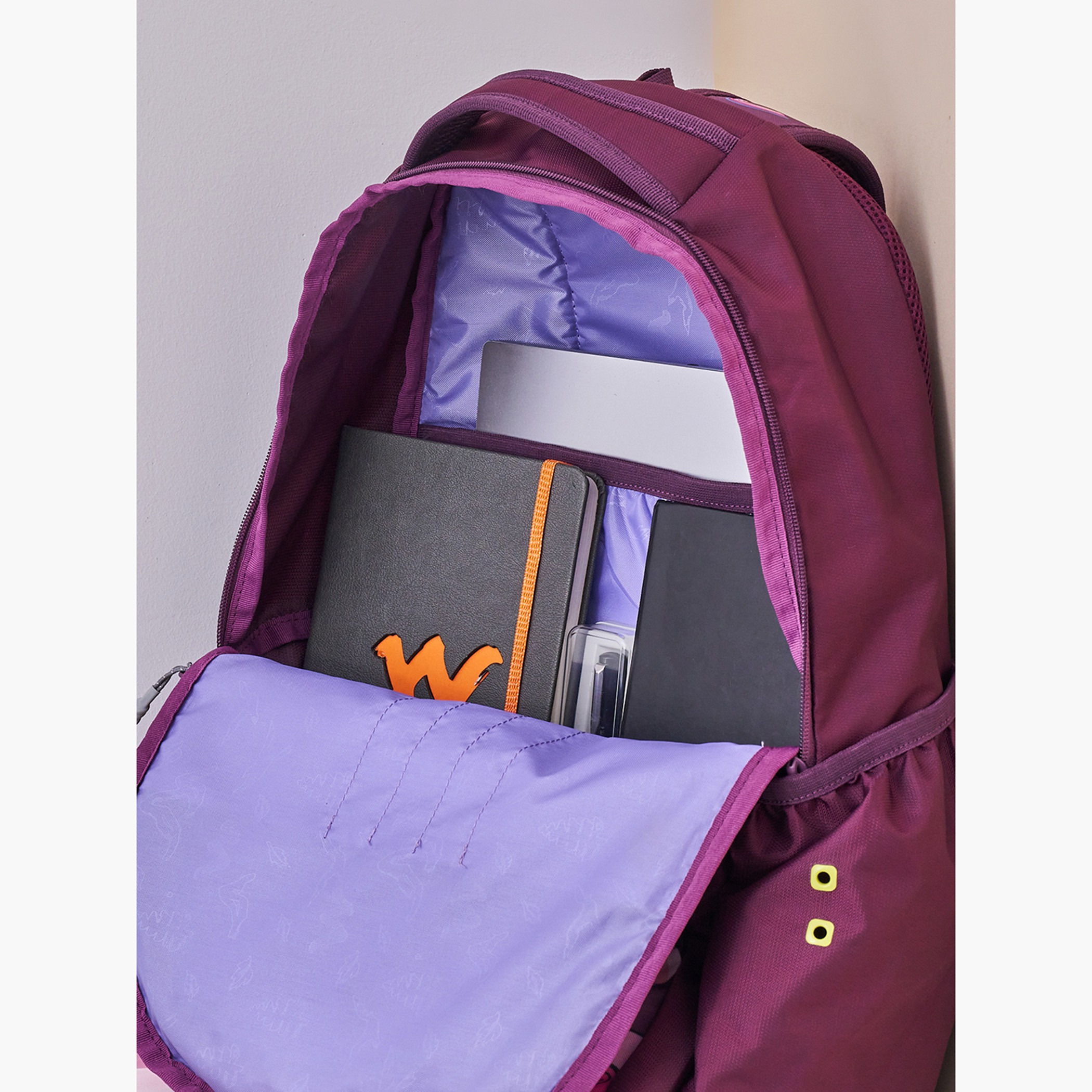 Wildcraft Wiki Printed School Backpack with Coin Pouch - 23x23x44 cms-school-bagsandbackpacks-backpacks-image-11