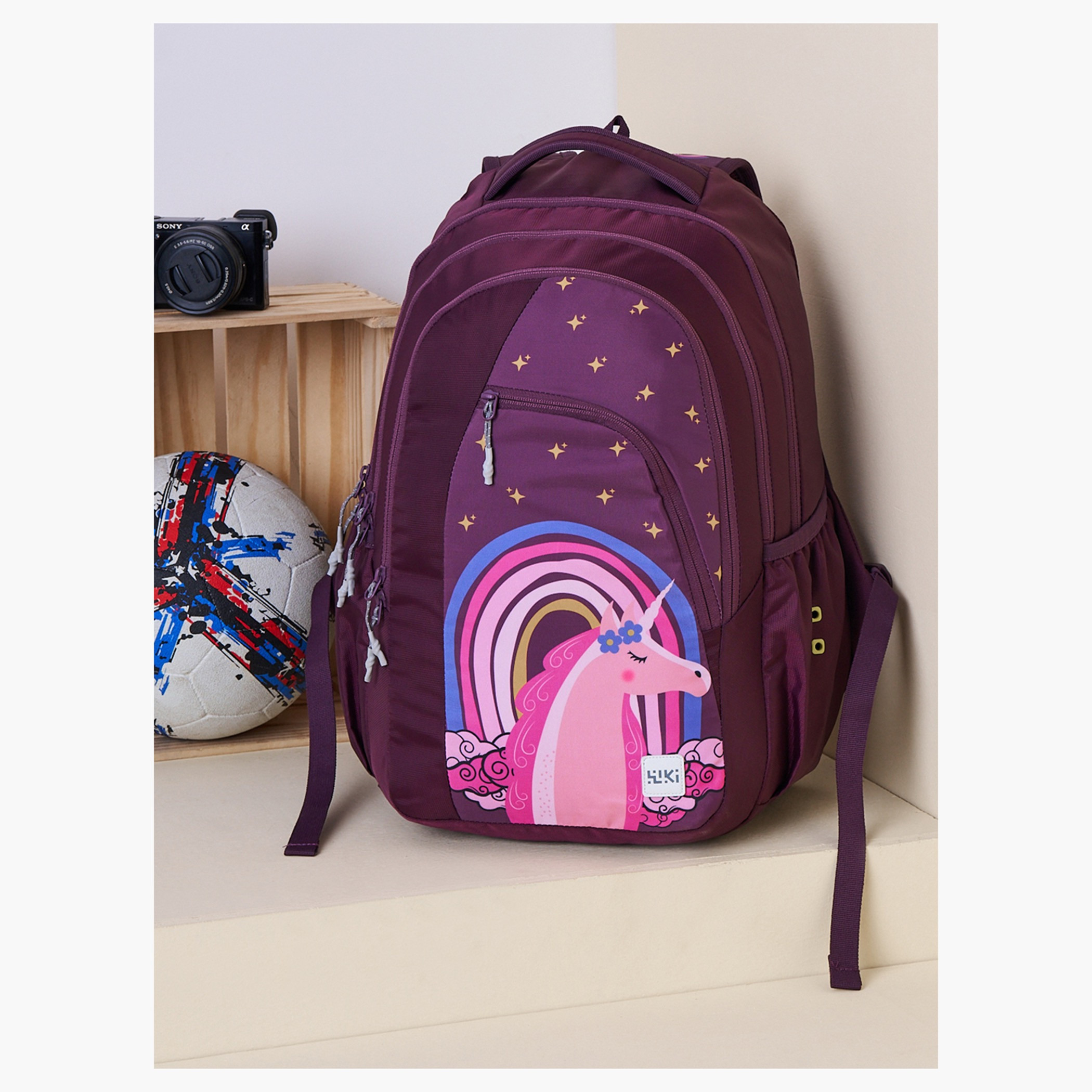 Wildcraft Wiki Printed School Backpack with Coin Pouch - 23x23x44 cms-school-bagsandbackpacks-backpacks-image-12