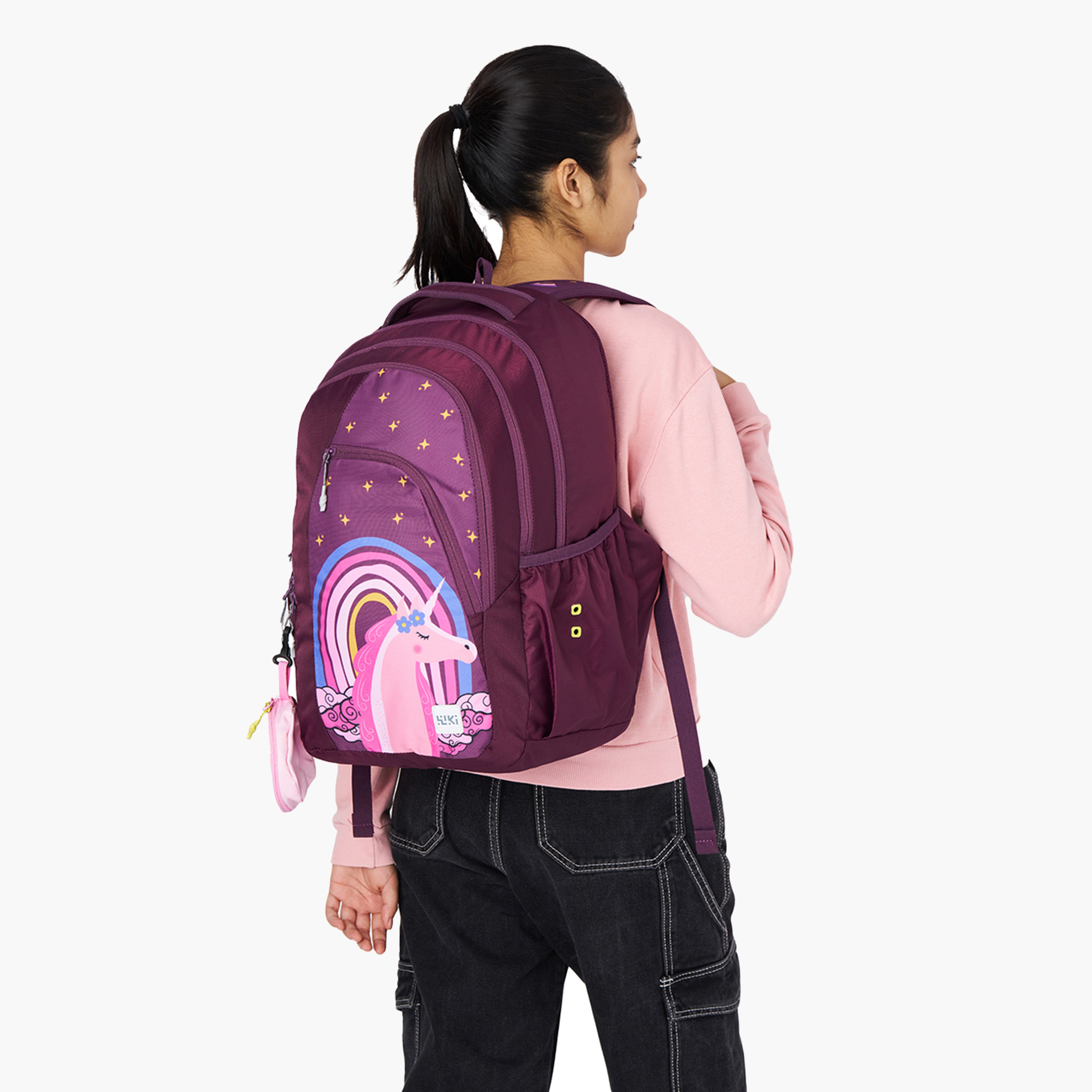 Wildcraft Wiki Printed School Backpack with Coin Pouch - 23x23x44 cms-school-bagsandbackpacks-backpacks-image-4