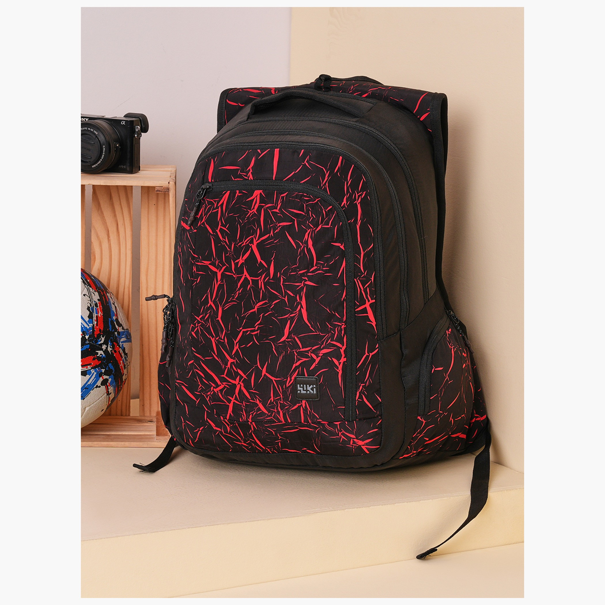 Wildcraft Wiki Printed School Backpack with Coin Pouch - 23x23x47 cms-school-bagsandbackpacks-backpacks-image-12