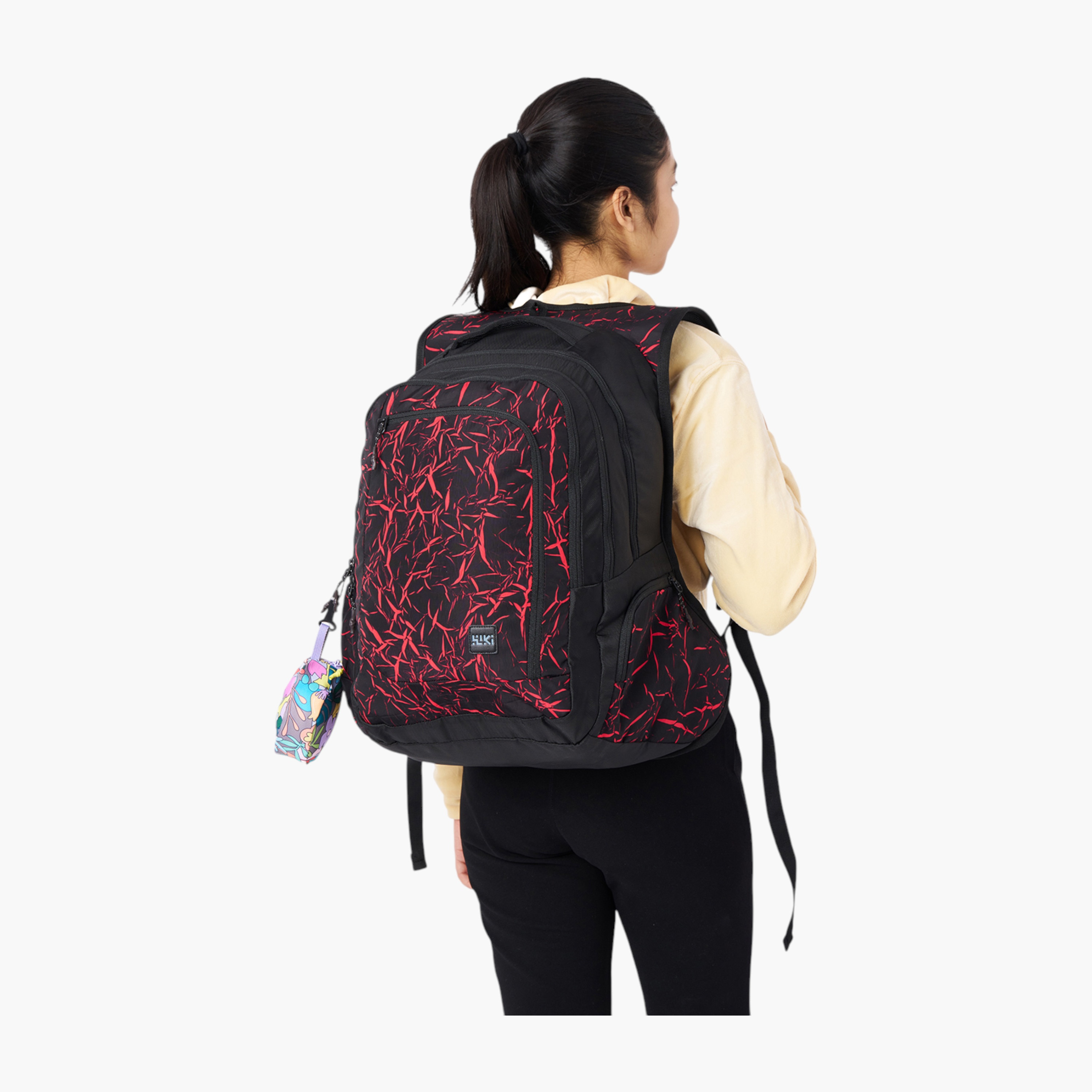 Wildcraft Wiki Printed School Backpack with Coin Pouch - 23x23x47 cms-school-bagsandbackpacks-backpacks-image-4
