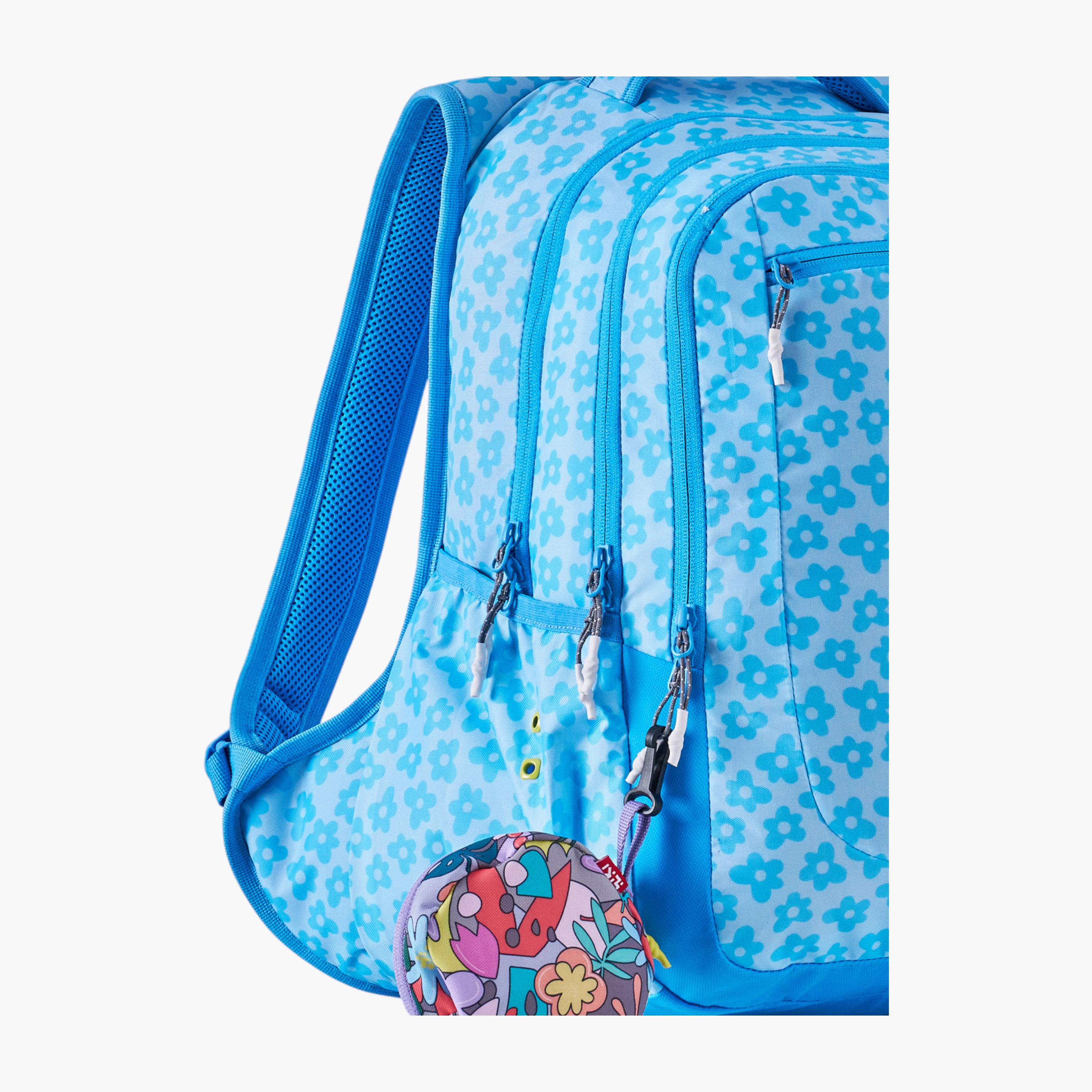 Wildcraft Wiki Floral Print School Backpack with Coin Pouch - 23x23x47 cms-school-bagsandbackpacks-backpacks-image-10