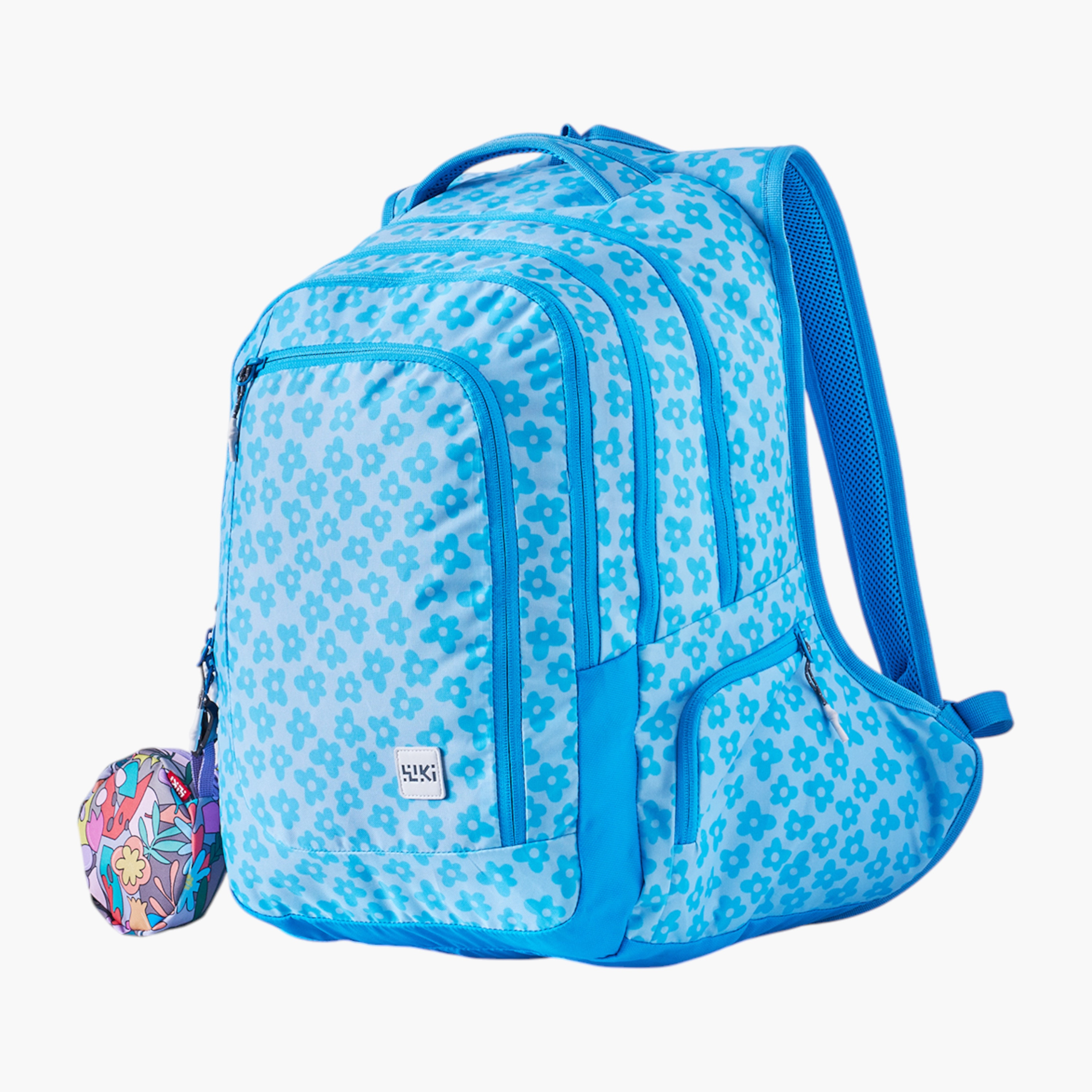 Wildcraft Wiki Floral Print School Backpack with Coin Pouch - 23x23x47 cms-school-bagsandbackpacks-backpacks-image-6