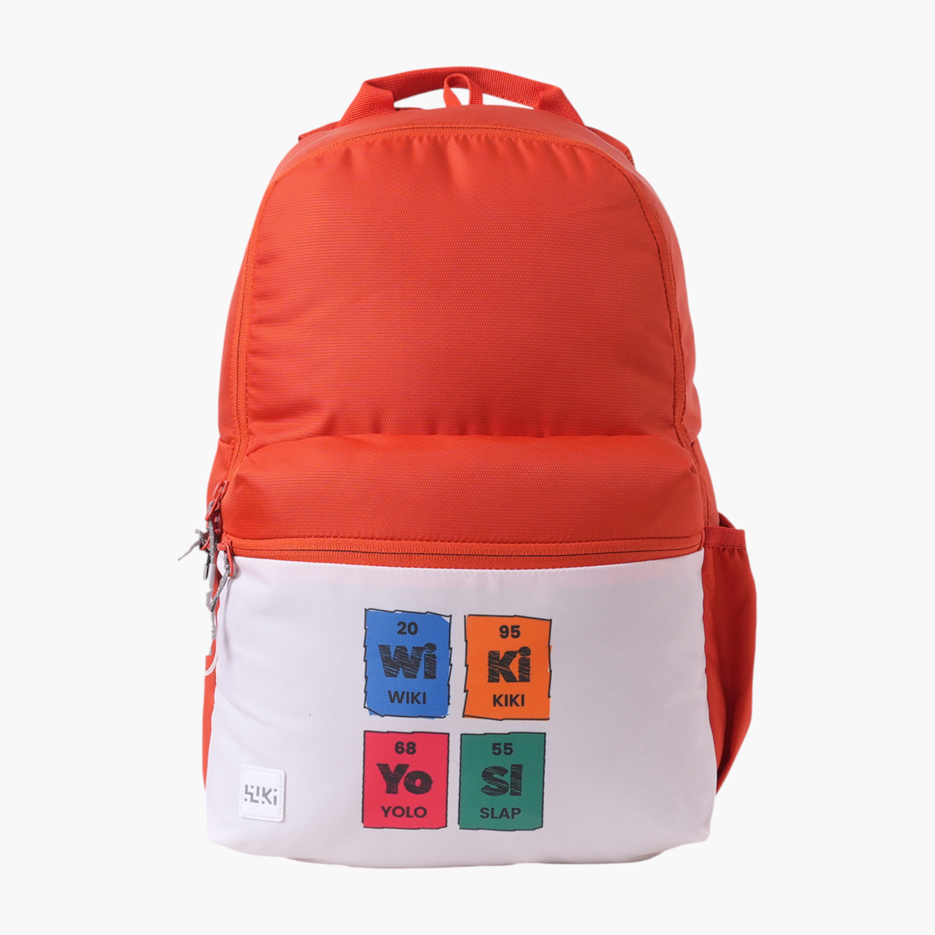 Wildcraft Wiki Colourblock Printed Backpack with Padded Straps - 5x11x18 cms-school-bagsandbackpacks-backpacks-image-1