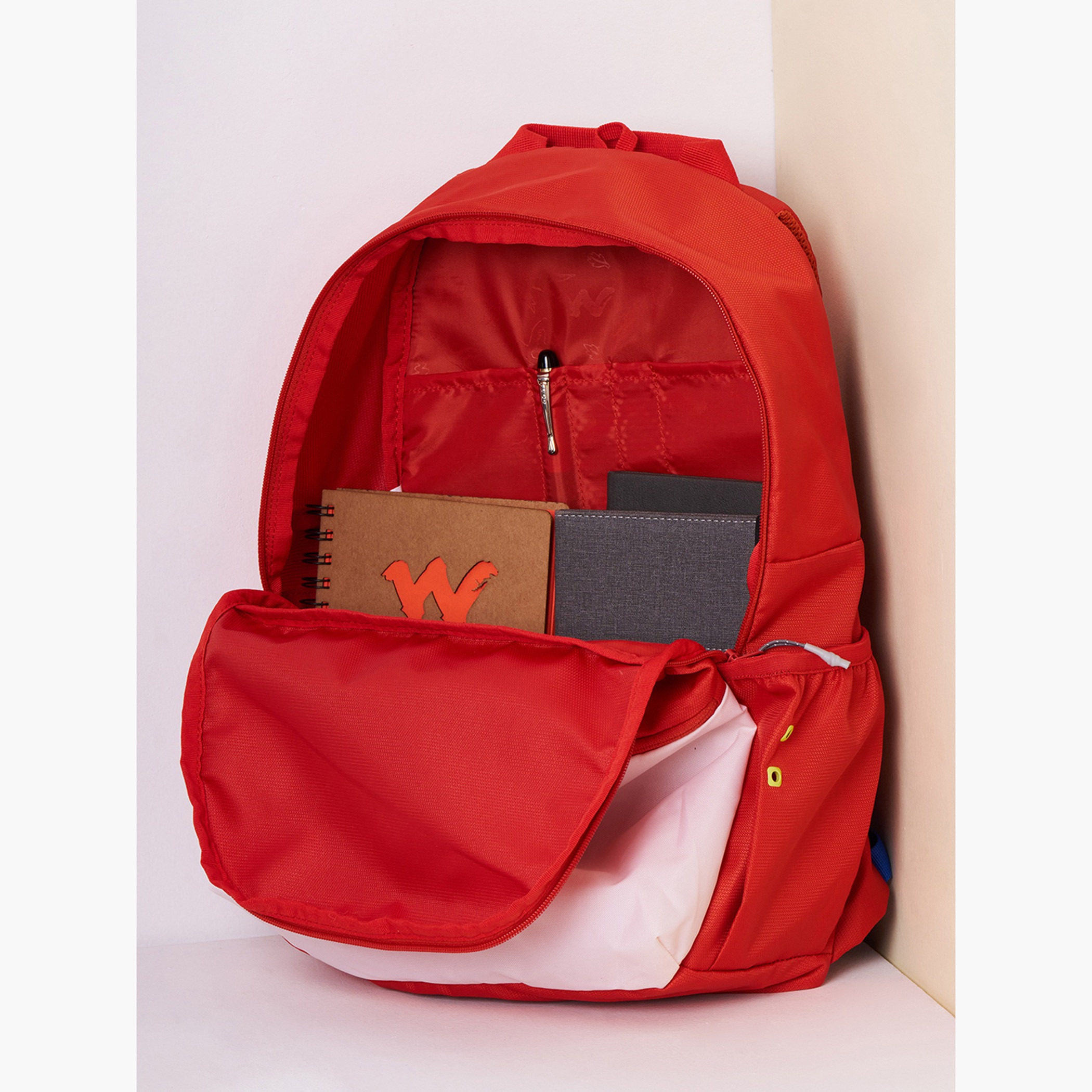 Wildcraft Wiki Colourblock Printed Backpack with Padded Straps - 5x11x18 cms-school-bagsandbackpacks-backpacks-image-10