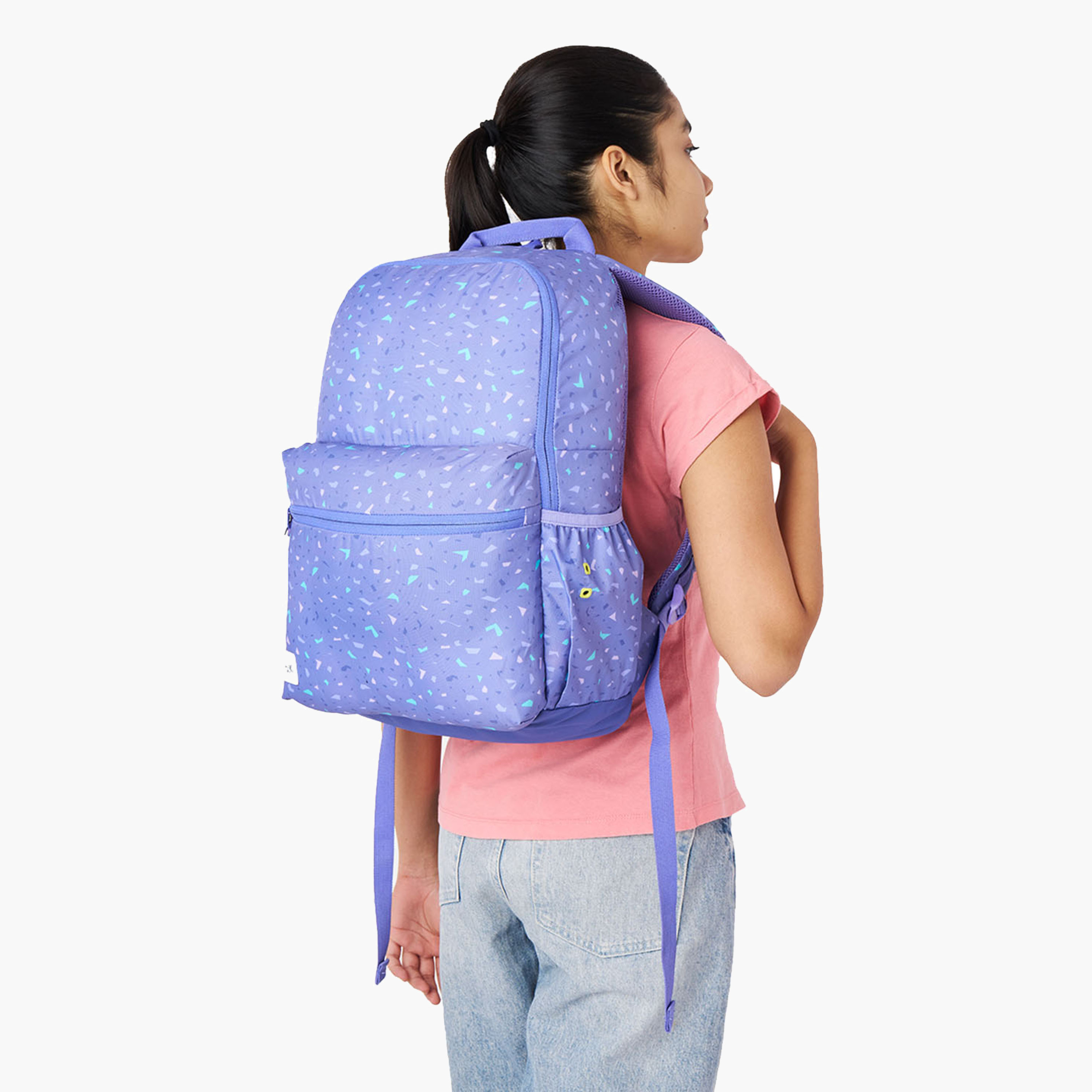 شنطة مدرسية بطبعات وحمالات كتف قابلة للتعديل من وايلدكرافت - 13×13×46 سم-school-bagsandbackpacks-backpacks-image-4