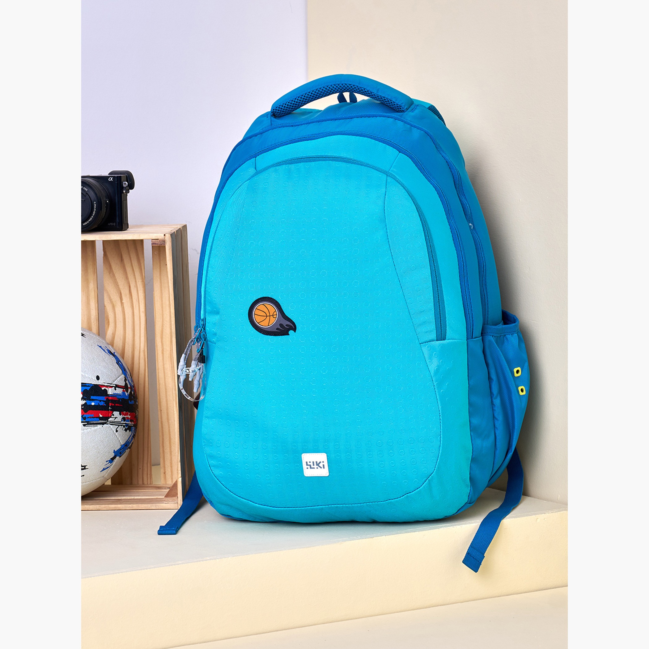 Wildcraft Wiki Printed School Backpack with Adjustable Shoulder Straps - 28x28x50 cms-school-bagsandbackpacks-backpacks-image-13