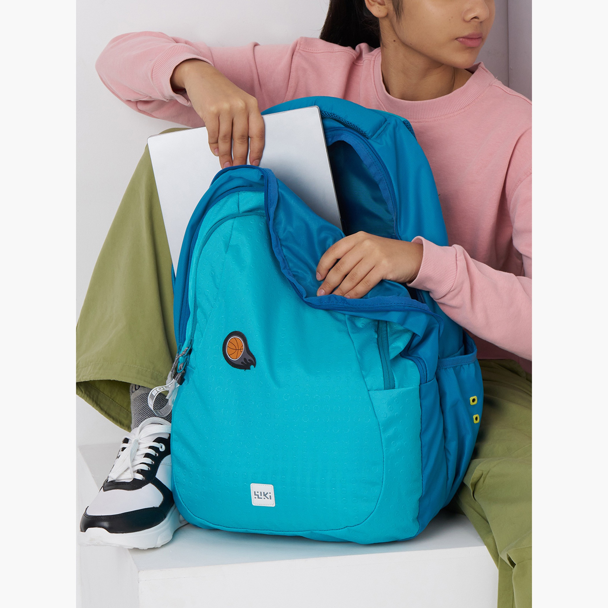 Wildcraft Wiki Printed School Backpack with Adjustable Shoulder Straps - 28x28x50 cms-school-bagsandbackpacks-backpacks-image-5