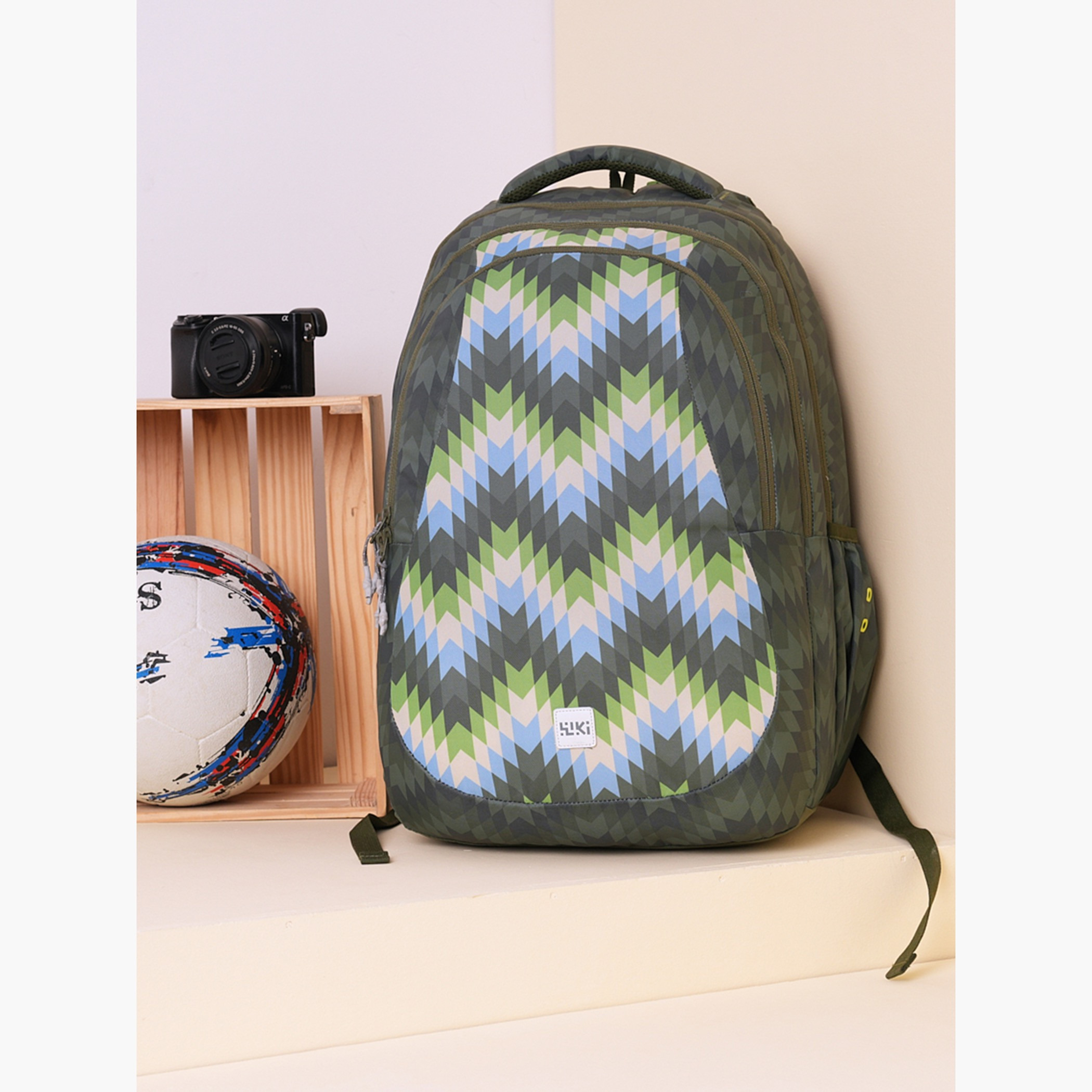 Wildcraft Wiki Printed Backpack with Adjustable Straps and Zip Closure -  28x28x50 cms-school-bagsandbackpacks-backpacks-image-11