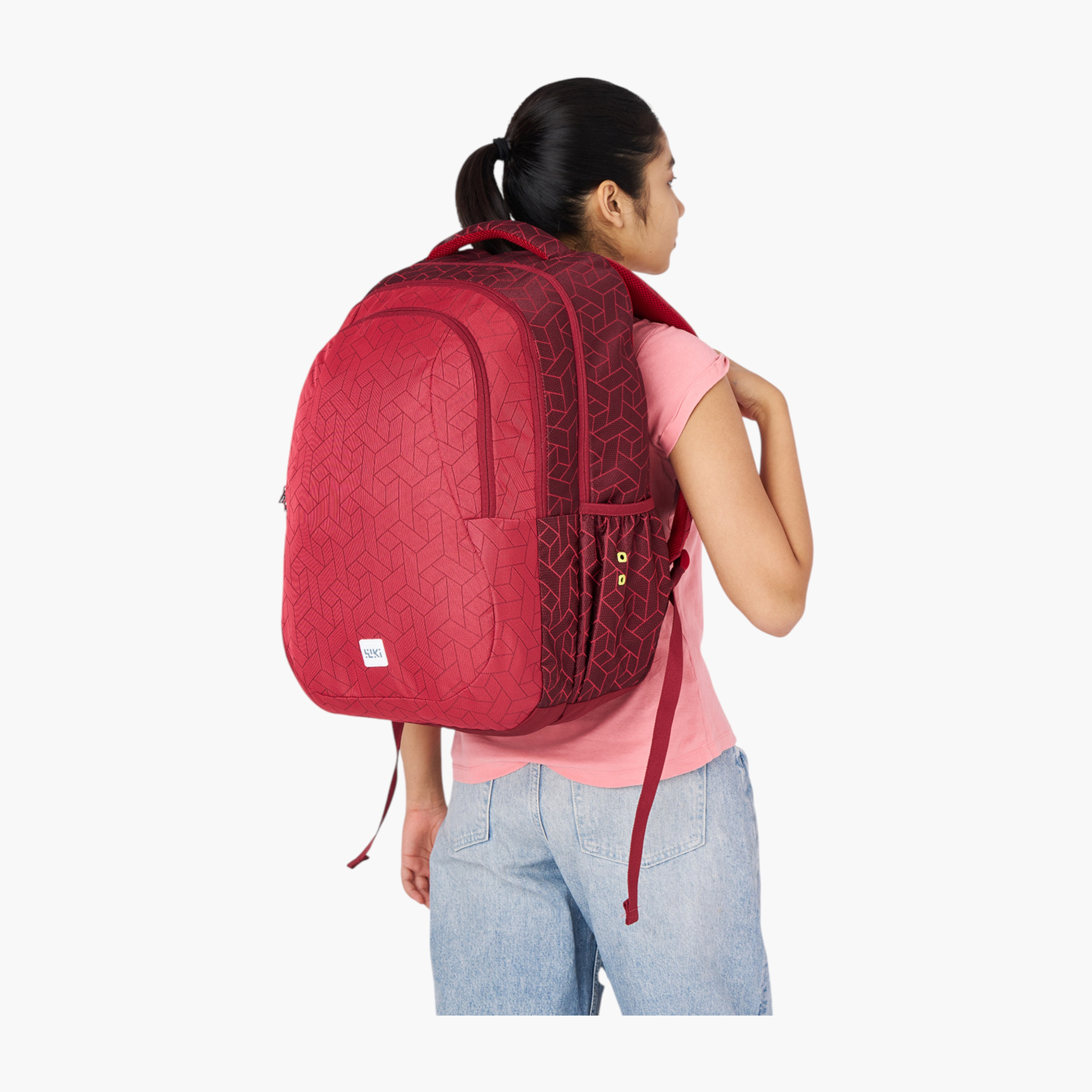 Wildcraft Wiki Printed School Backpack with Adjustable Shoulder Straps - 28x28x50 cms-school-bagsandbackpacks-backpacks-image-3