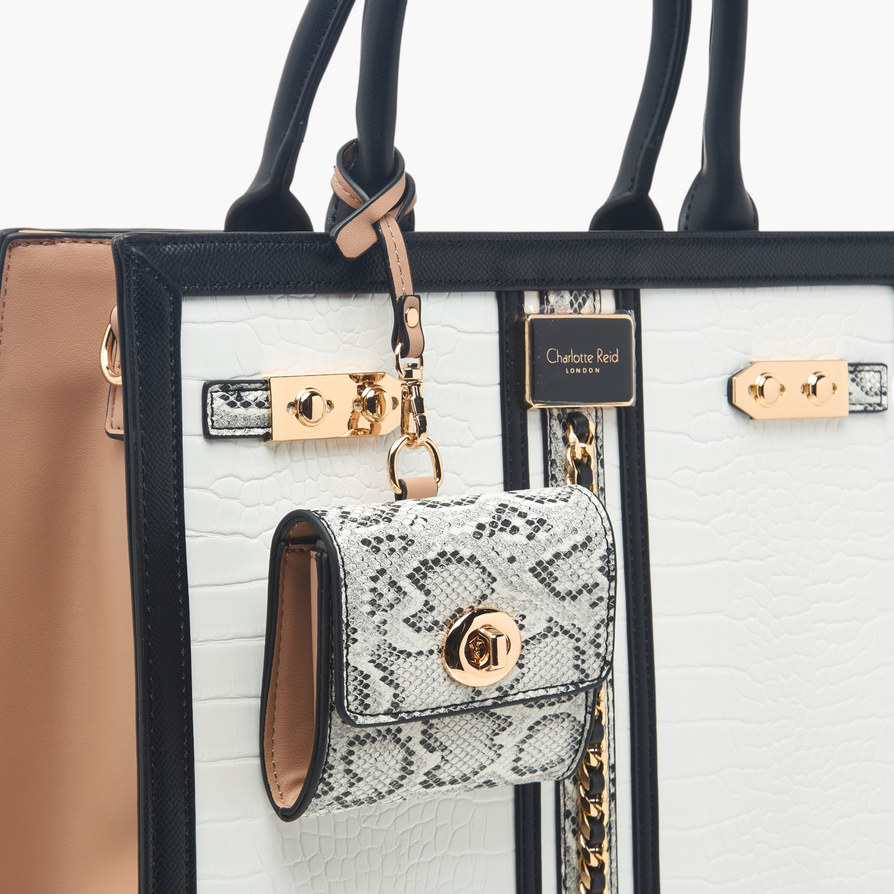 Charlotte Reid Panelled Tote Bag with Bag Charm-women-bagsandwallets-handbags-image-6