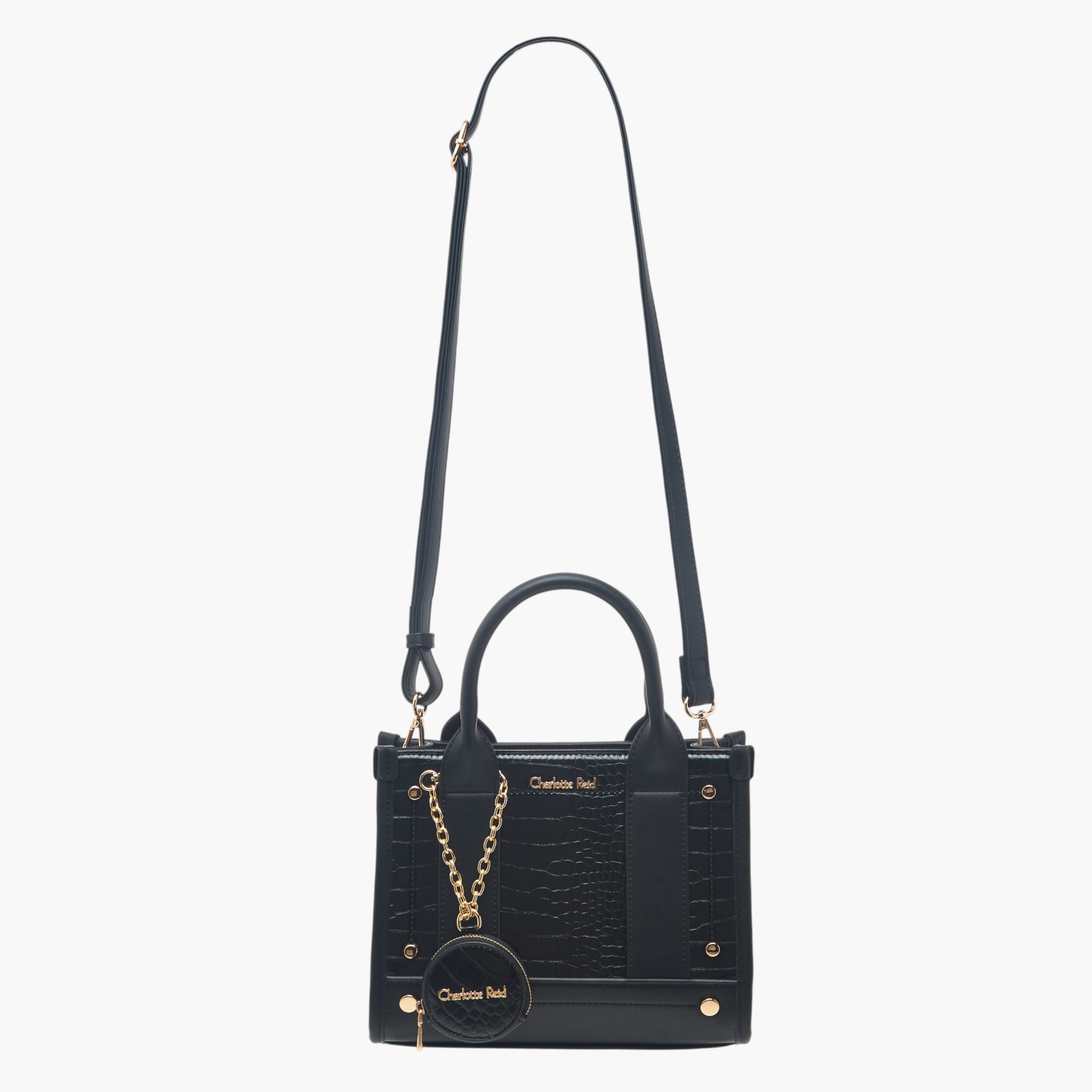 Charlotte Reid Textured Tote Bag with Pouch-women-bagsandwallets-handbags-image-3