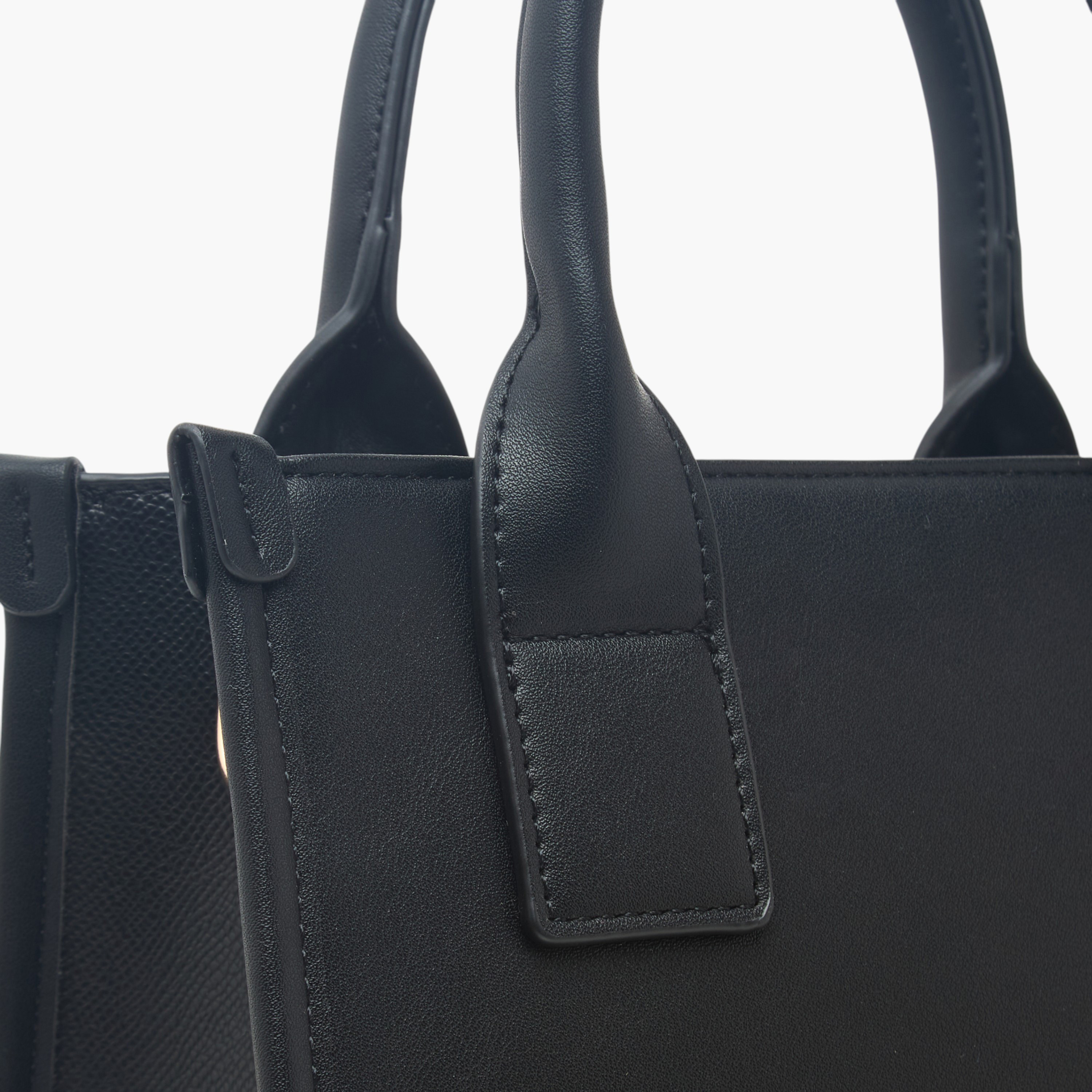 Charlotte Reid Textured Tote Bag with Pouch-women-bagsandwallets-handbags-image-7