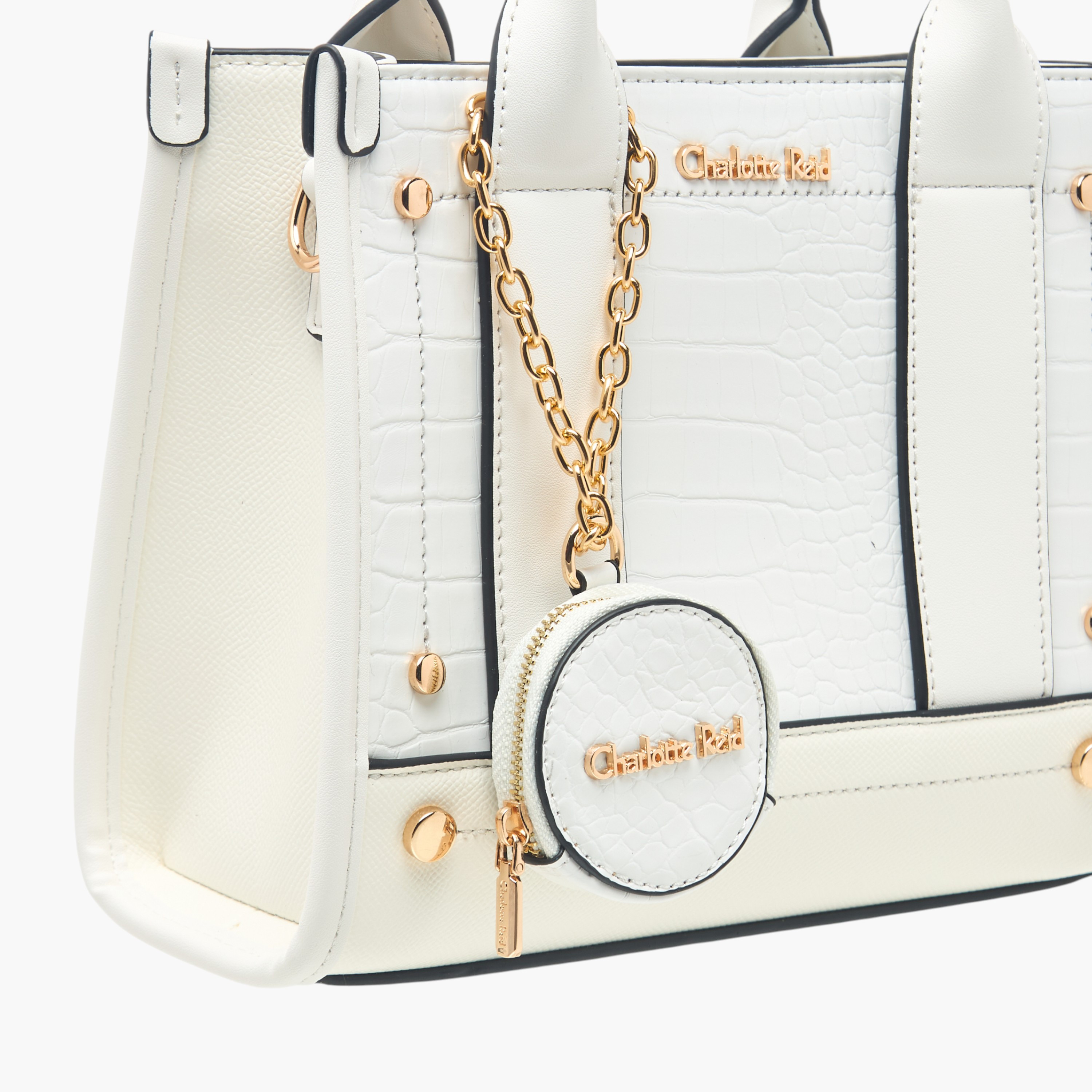 Charlotte Reid Textured Tote Bag with Pouch-women-bagsandwallets-handbags-image-6
