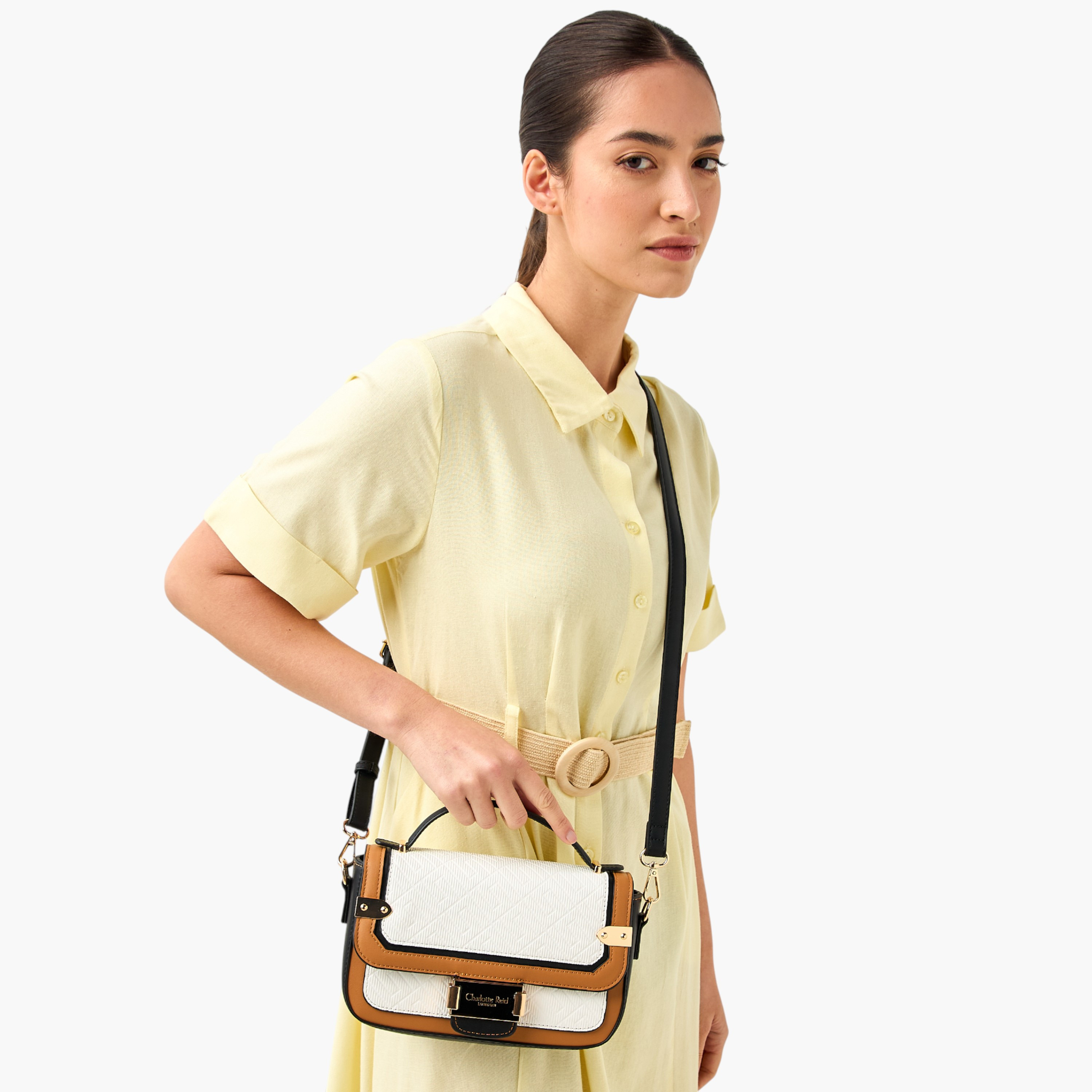 Charlotte Reid Panelled Crossbody Bag with Detachable Strap-women-bagsandwallets-handbags-image-8