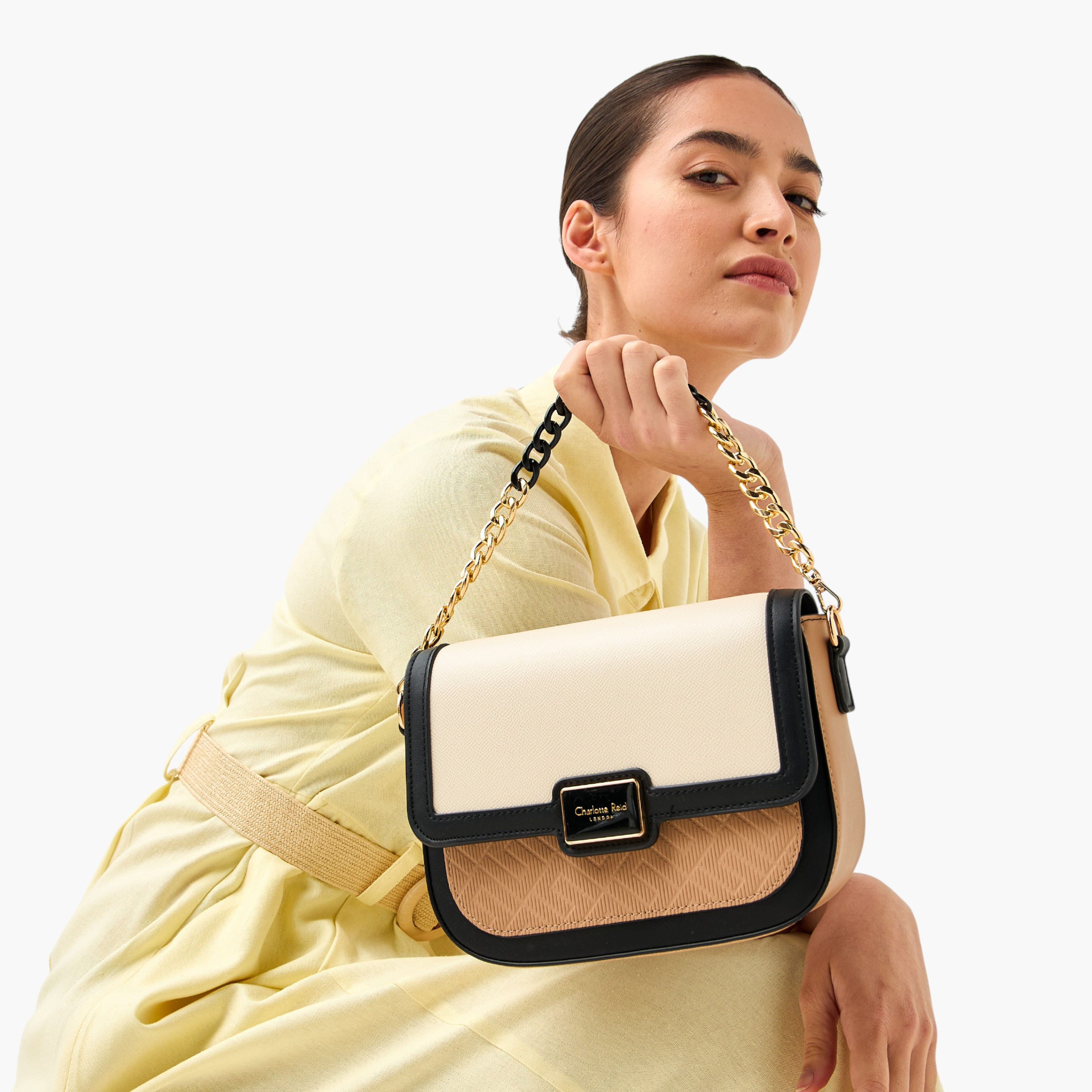 شنطة كروس بودي بارزة الملمس بحزام قابل للفصل من شارلوت ريد-women-bagsandwallets-handbags-image-2