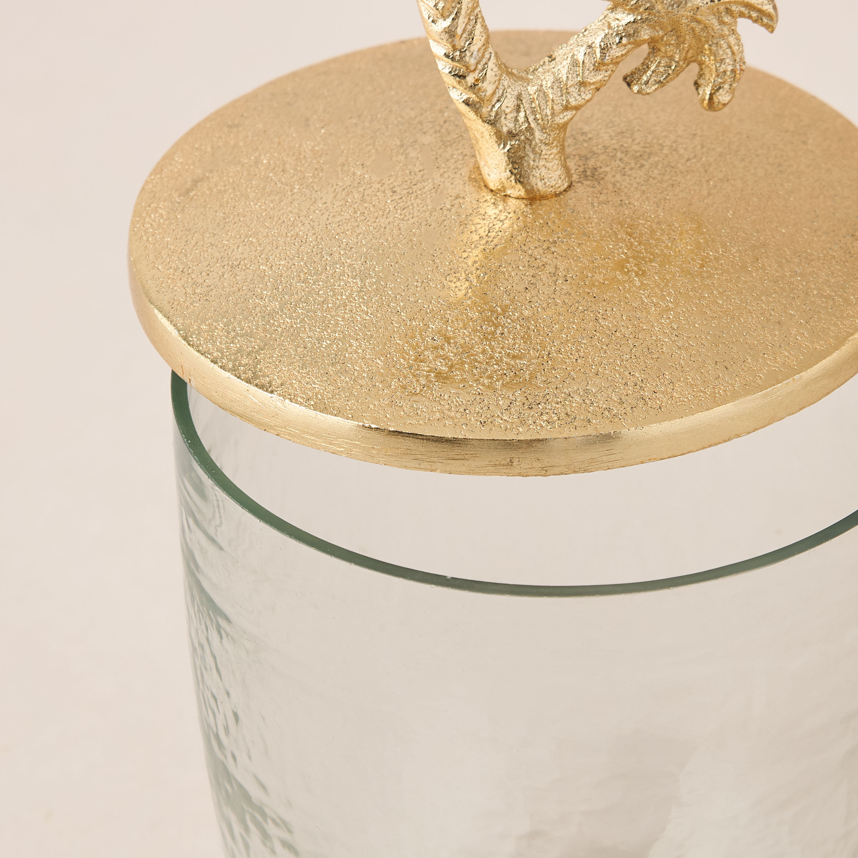 Palm Tree Glass Cotton Jar-household-bathandlaundry-bathaccessories-tissueboxesandcottonjars-image-4
