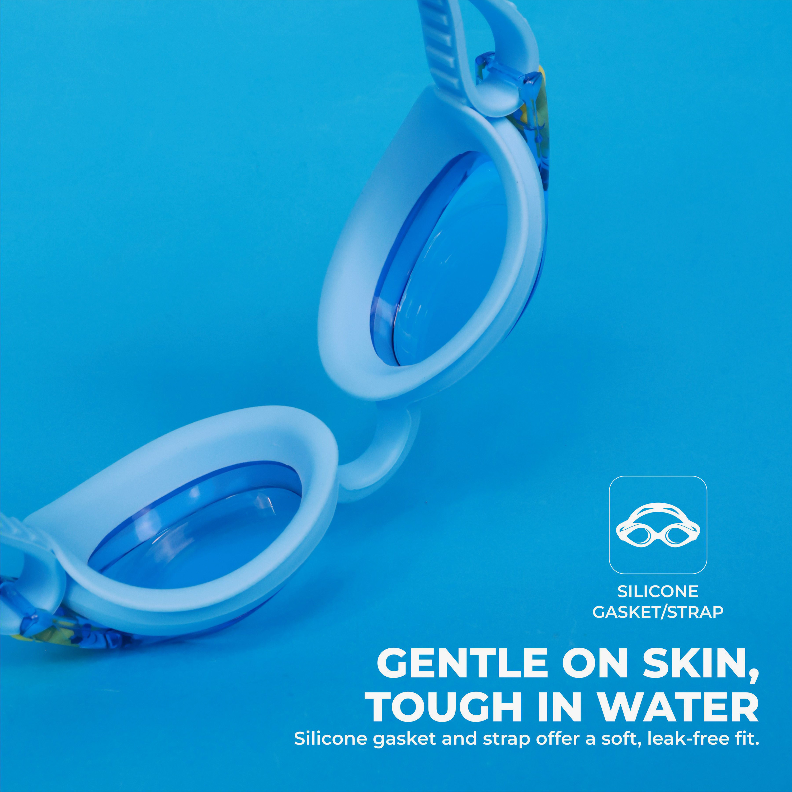 نيفيا- نظارات سباحة سكول جونيور للأطفال- أسود-sports-gear-swimming-image-8