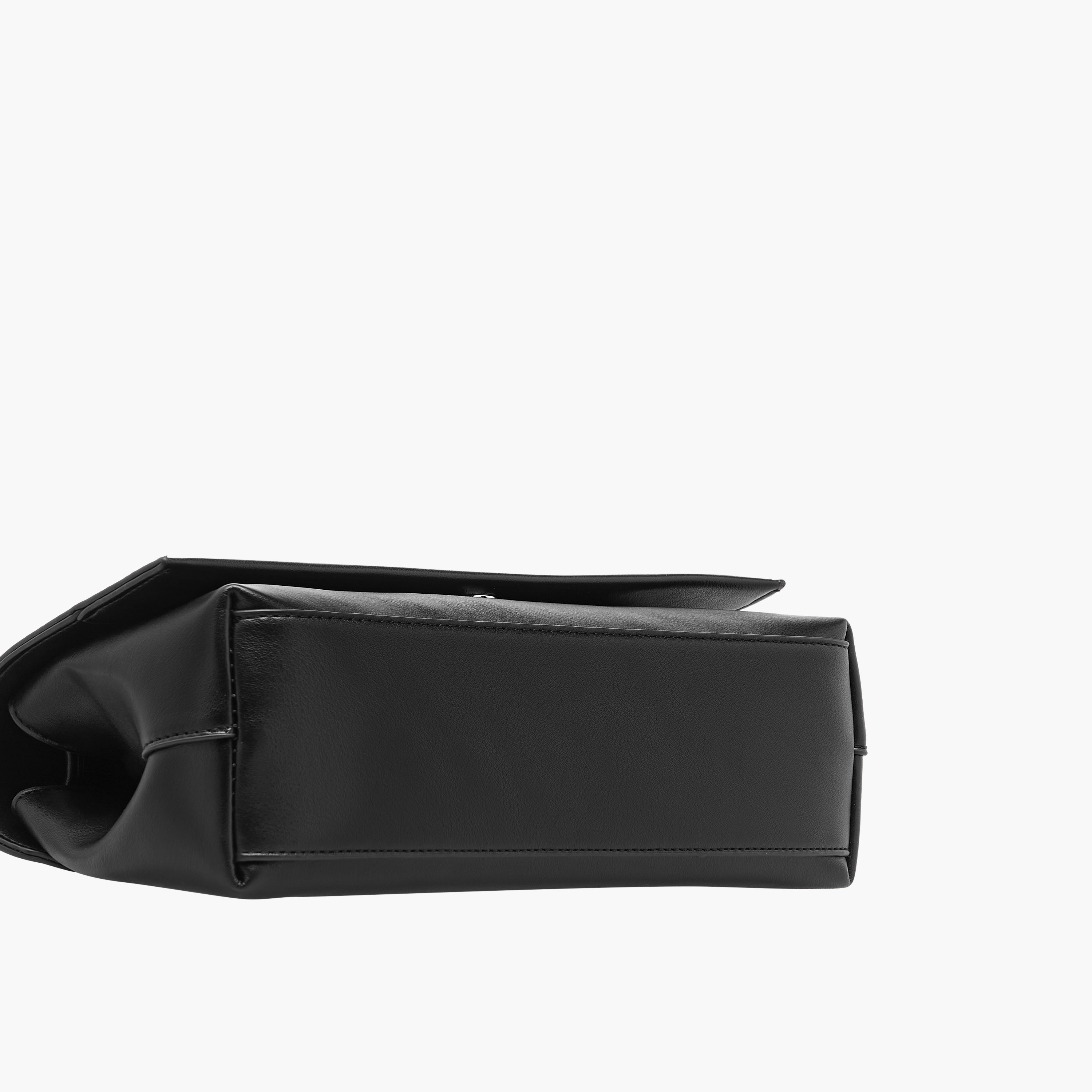 Marina Galanti Solid Crossbody Bag with Twist Lock Closure-women-bagsandwallets-handbags-image-7