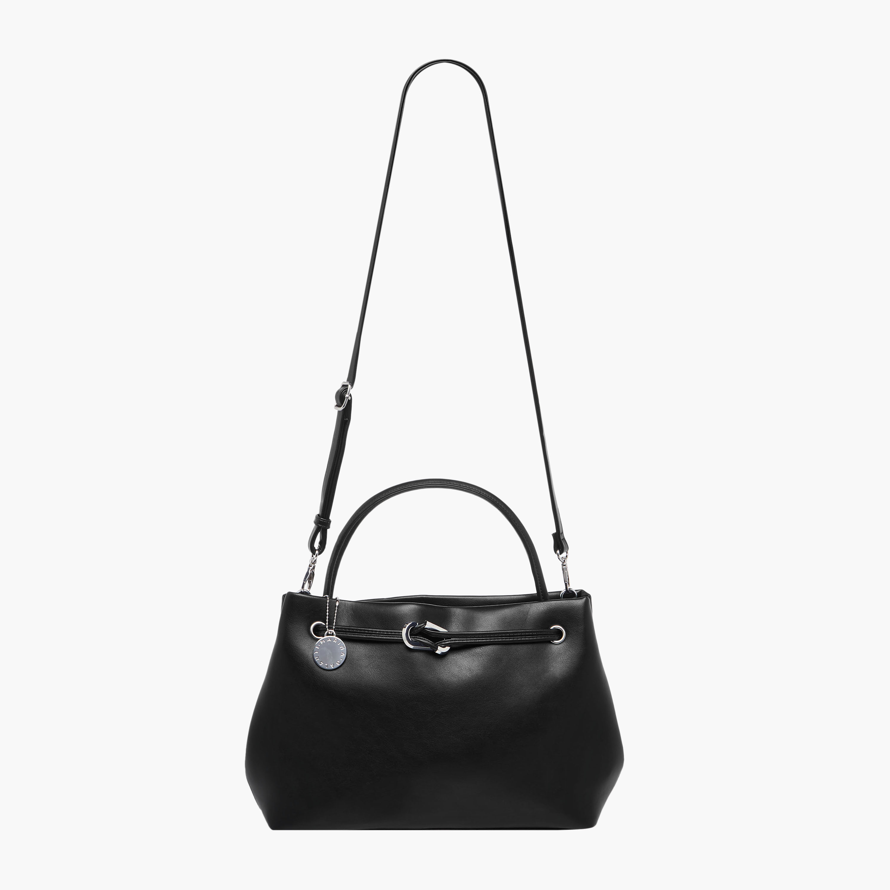 Marina Galanti Solid Tote Bag with Zip Closure-women-bagsandwallets-handbags-image-3
