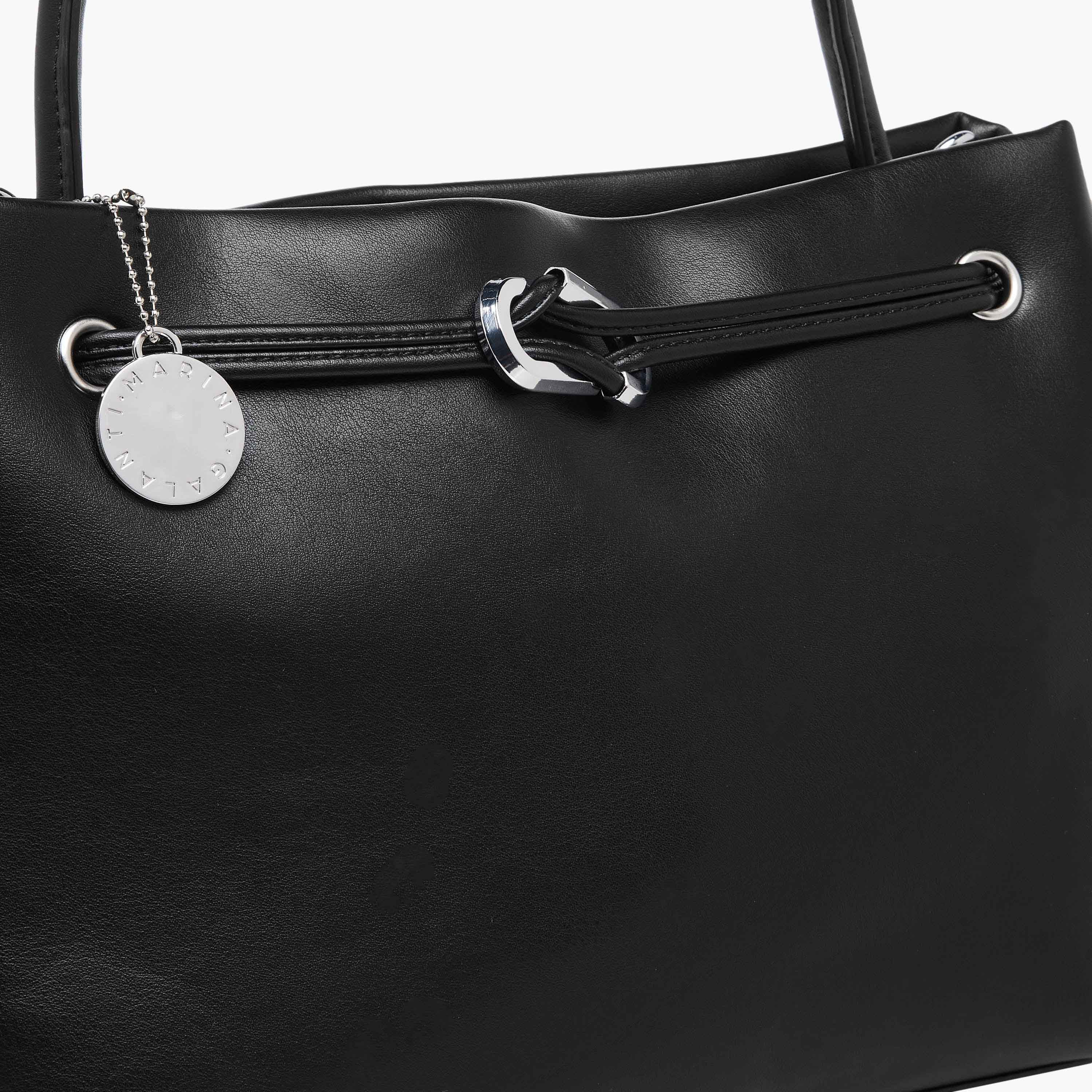 Marina Galanti Solid Tote Bag with Zip Closure-women-bagsandwallets-handbags-image-5