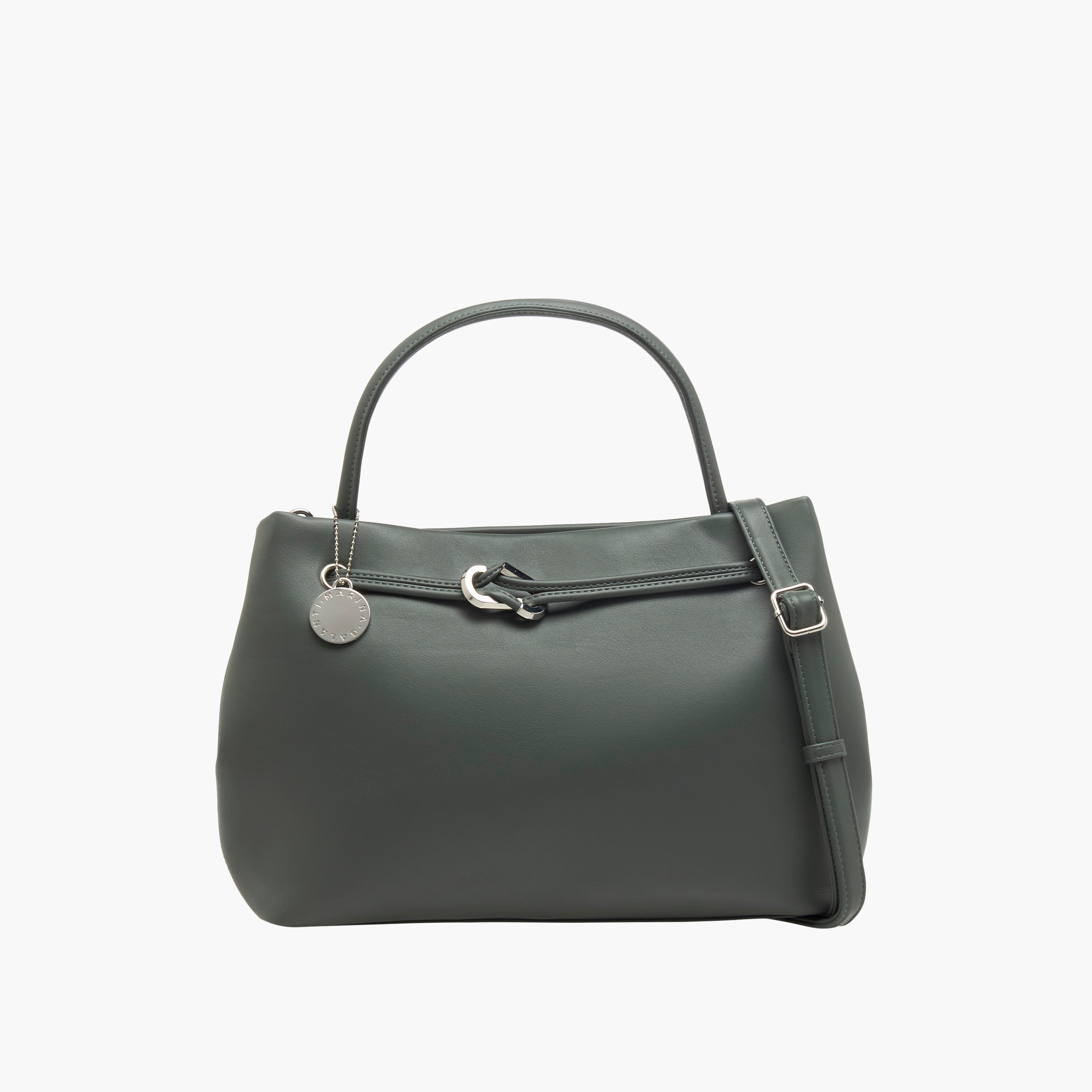 شنطة توتي سادة بسحاب إغلاق من مارينا جالانتي-women-bagsandwallets-handbags-image-1