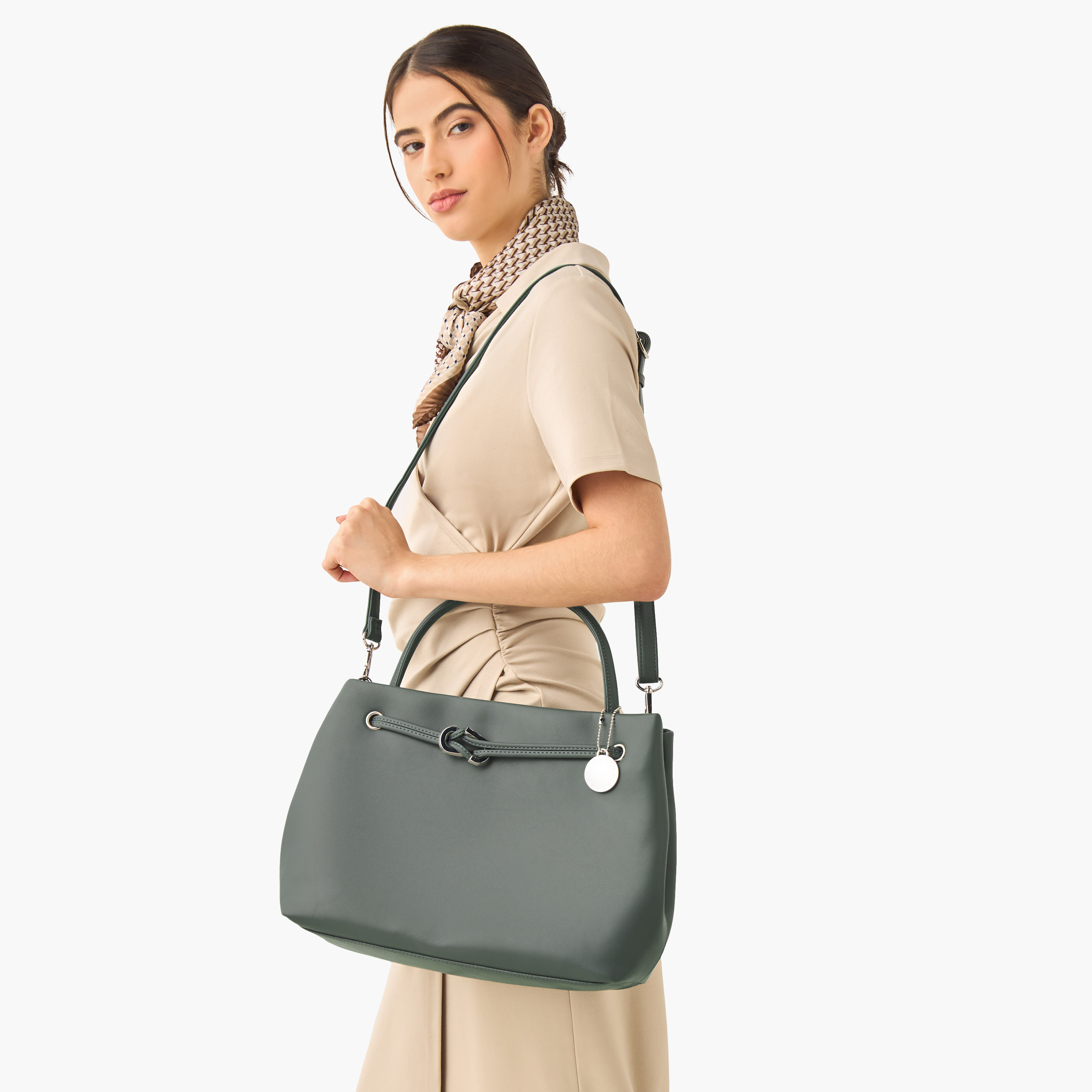شنطة توتي سادة بسحاب إغلاق من مارينا جالانتي-women-bagsandwallets-handbags-image-2