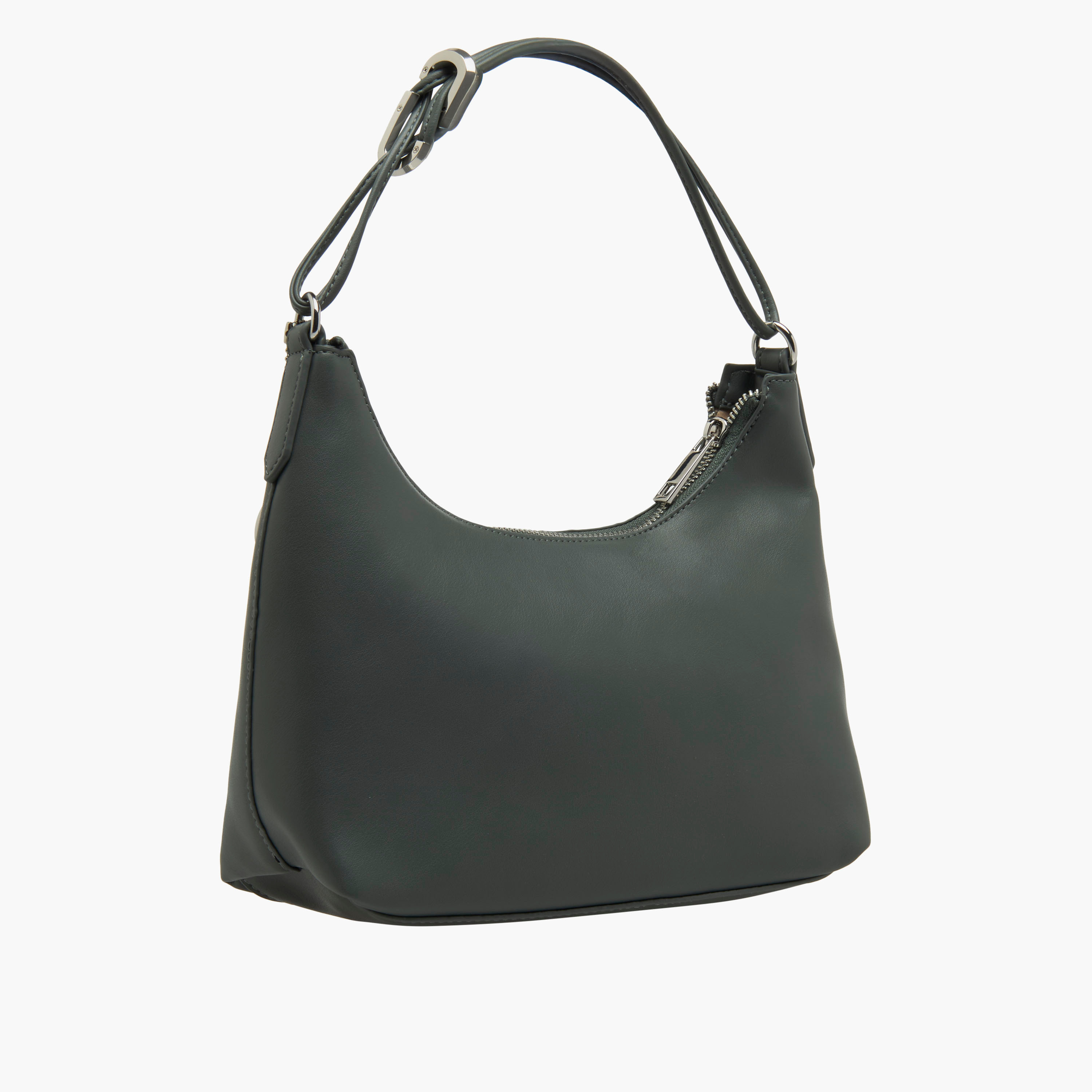 Marina Galanti Monotone Baguette Bag with Detachable Strap-women-bagsandwallets-handbags-image-4