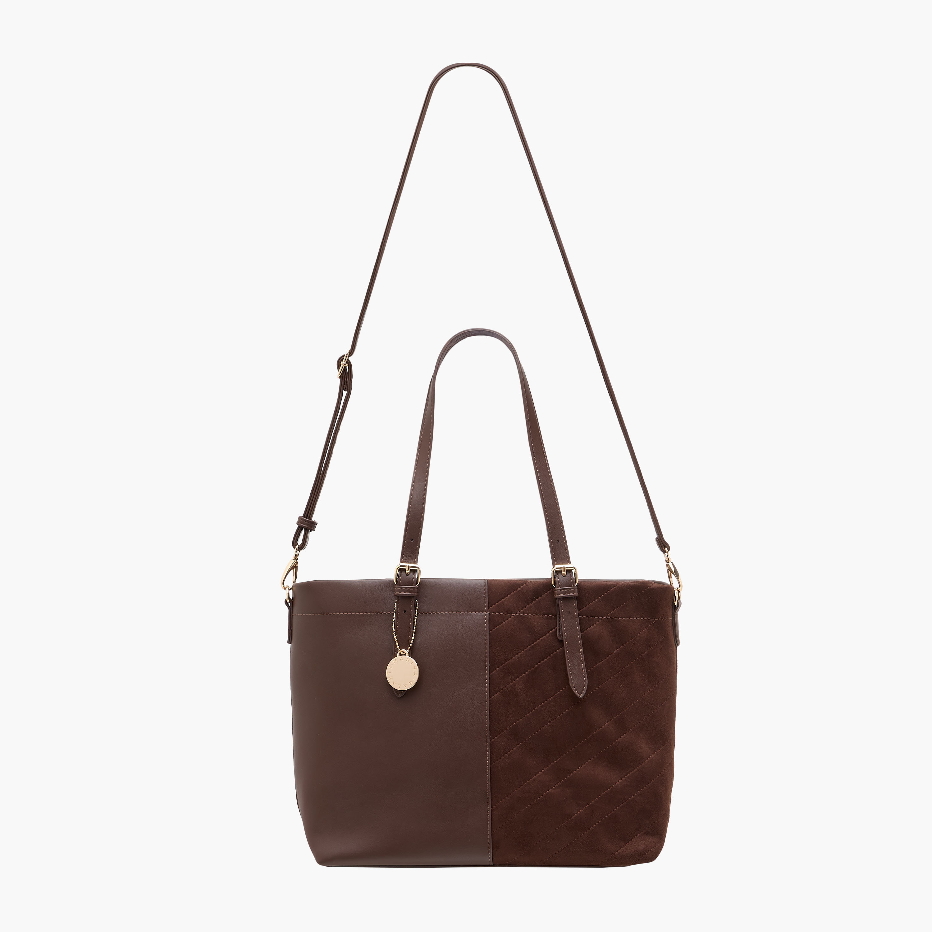 Marina Galanti Panelled Tote Bag with Detachable Strap-women-bagsandwallets-handbags-image-3