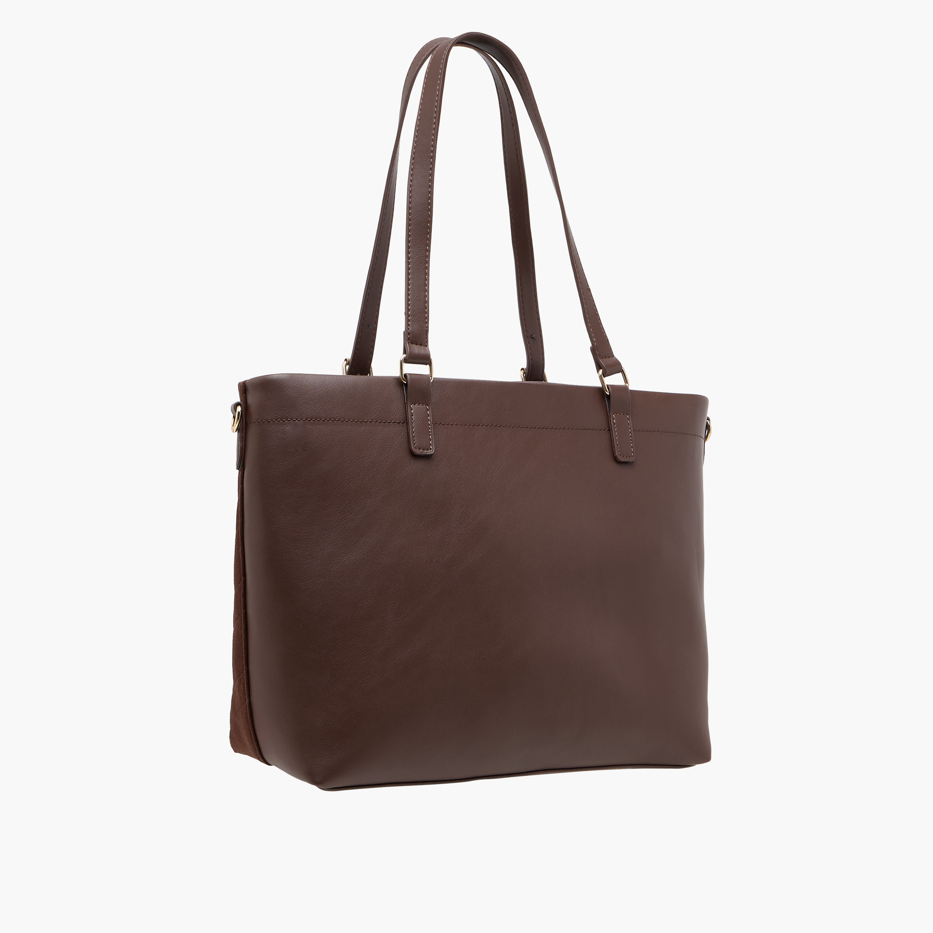 Marina Galanti Panelled Tote Bag with Detachable Strap-women-bagsandwallets-handbags-image-4