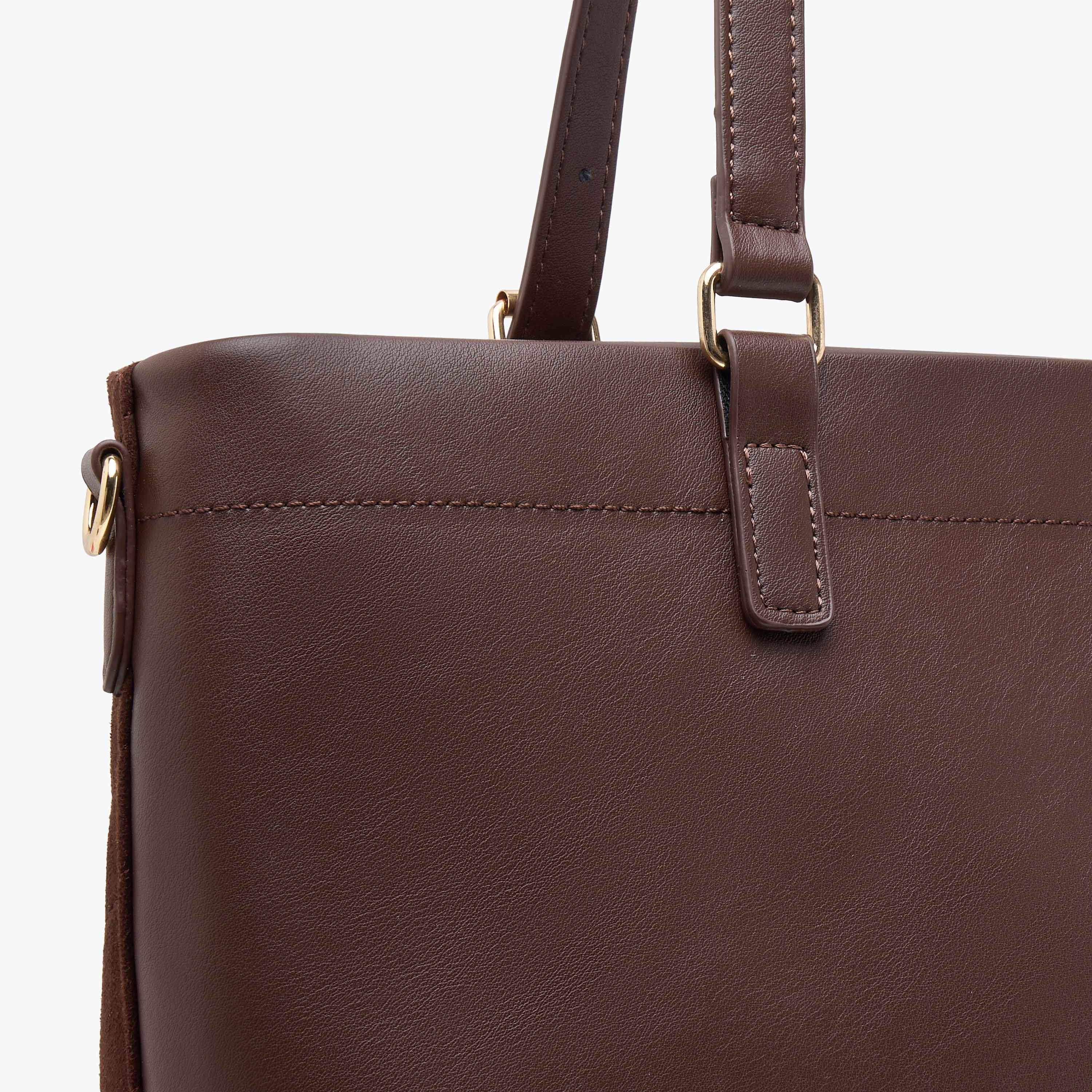 Marina Galanti Panelled Tote Bag with Detachable Strap-women-bagsandwallets-handbags-image-6