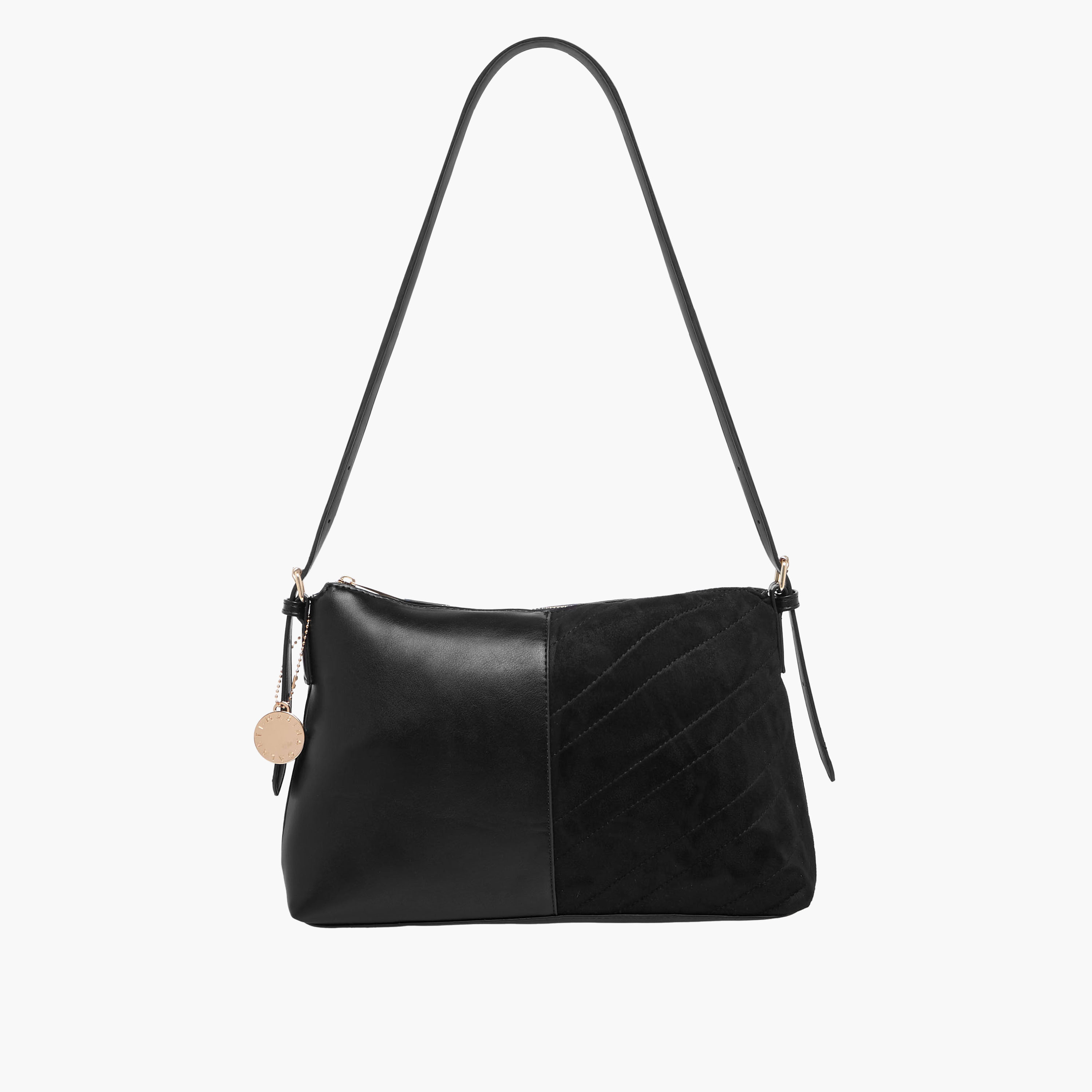 Marina Galanti Panelled Crossbody Bag with Adjustable Strap-women-bagsandwallets-handbags-image-1