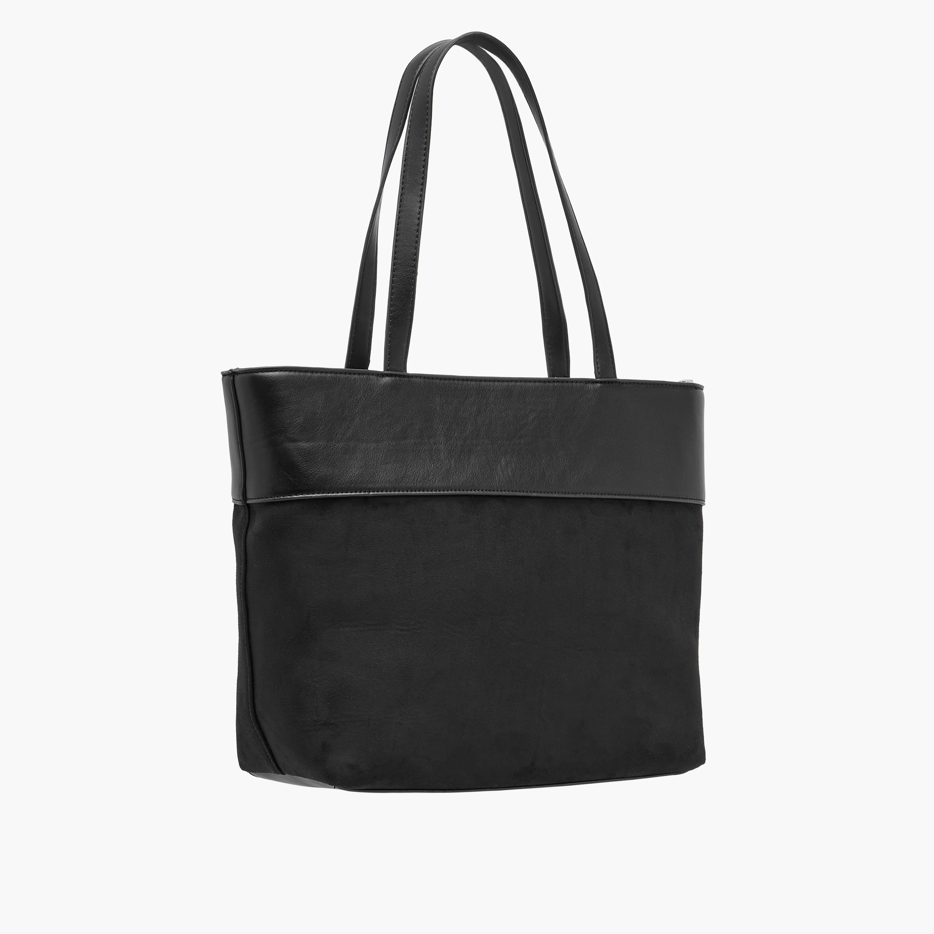 Marina Galanti Solid Tote Bag with Double Handle-women-bagsandwallets-handbags-image-4