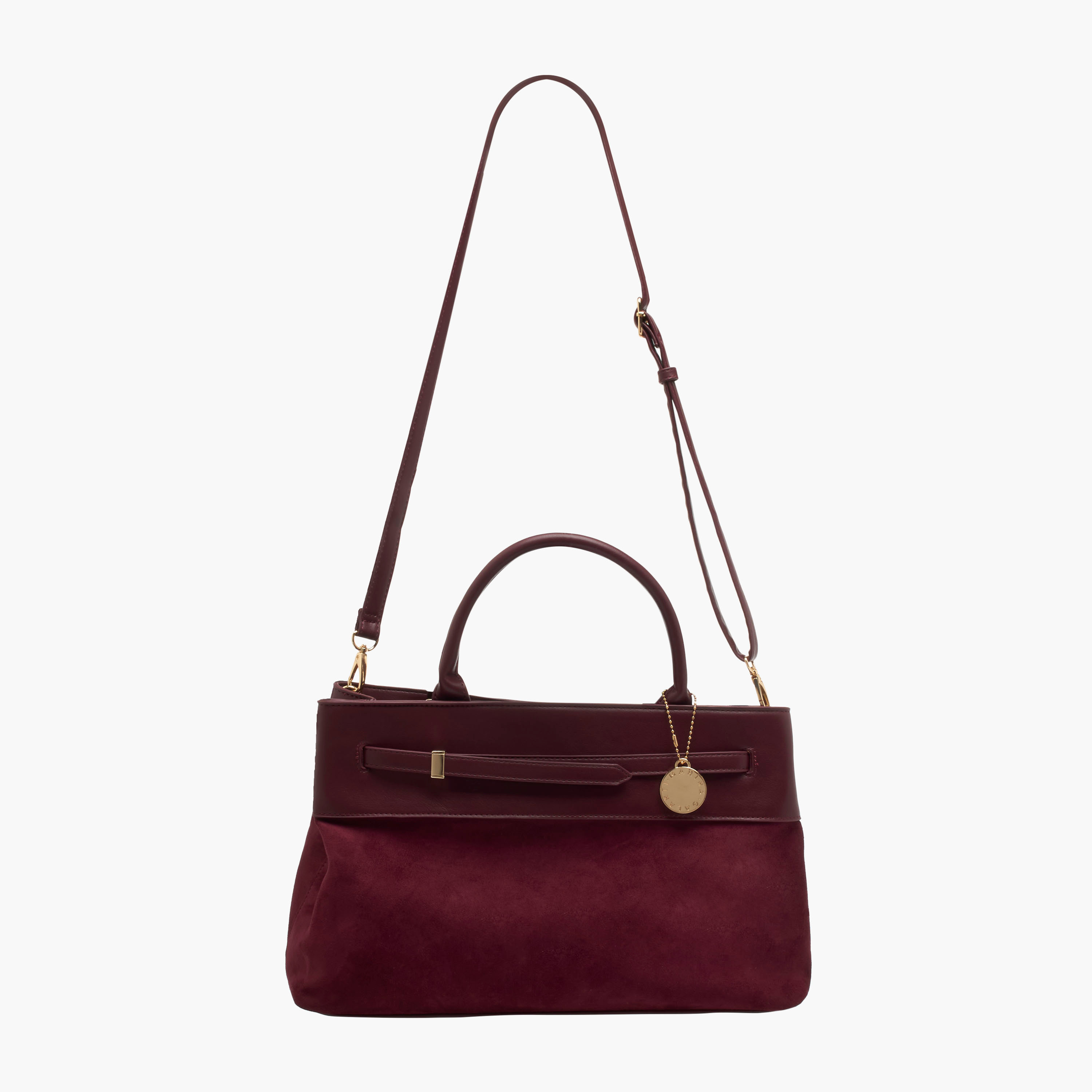 شنطة توتي بارزة الملمس بحزام قابل للفصل من مارينا جالانتي-women-bagsandwallets-handbags-image-3
