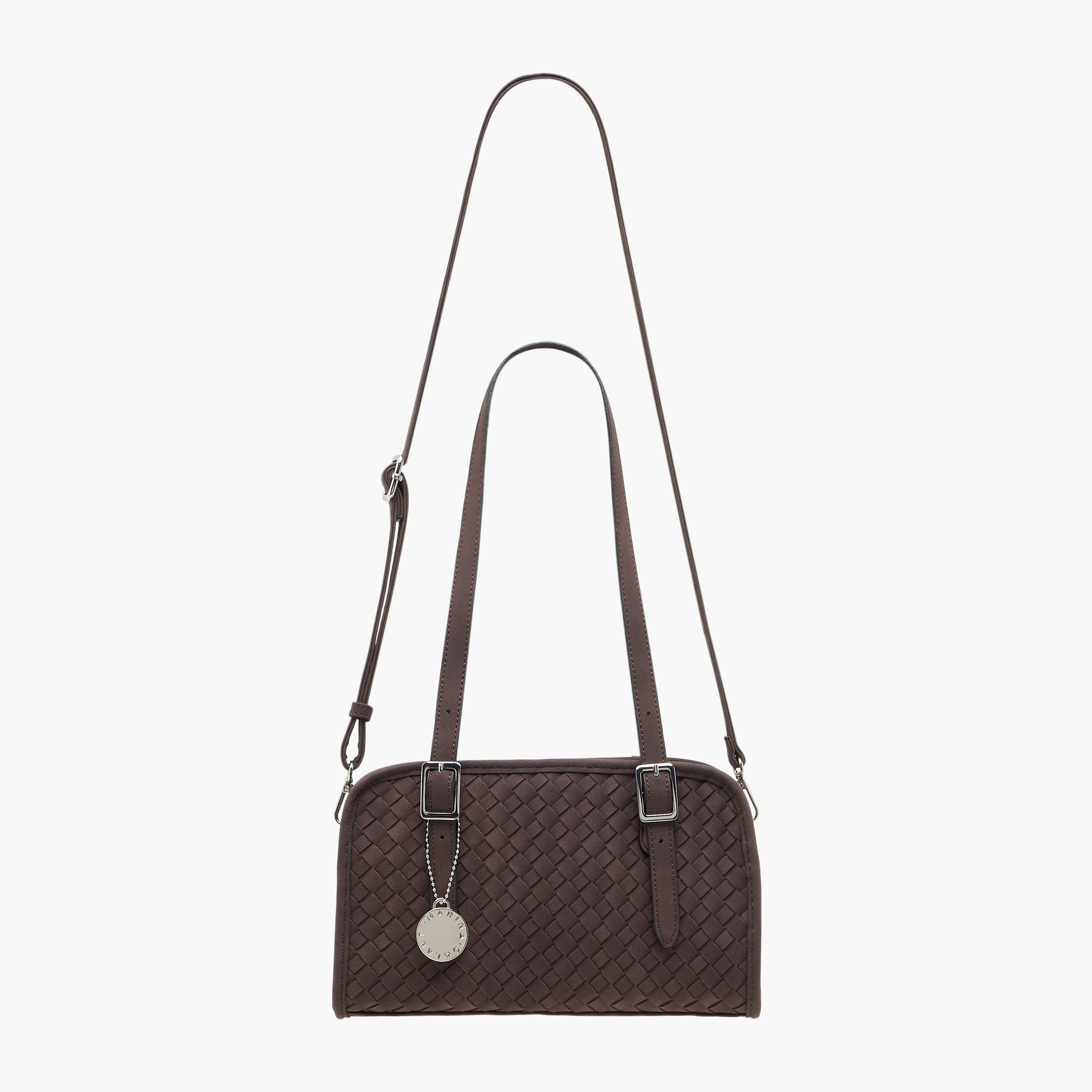 Marina Galanti Weave Textured Crossbody Bag with Detachable Strap-women-bagsandwallets-handbags-image-3