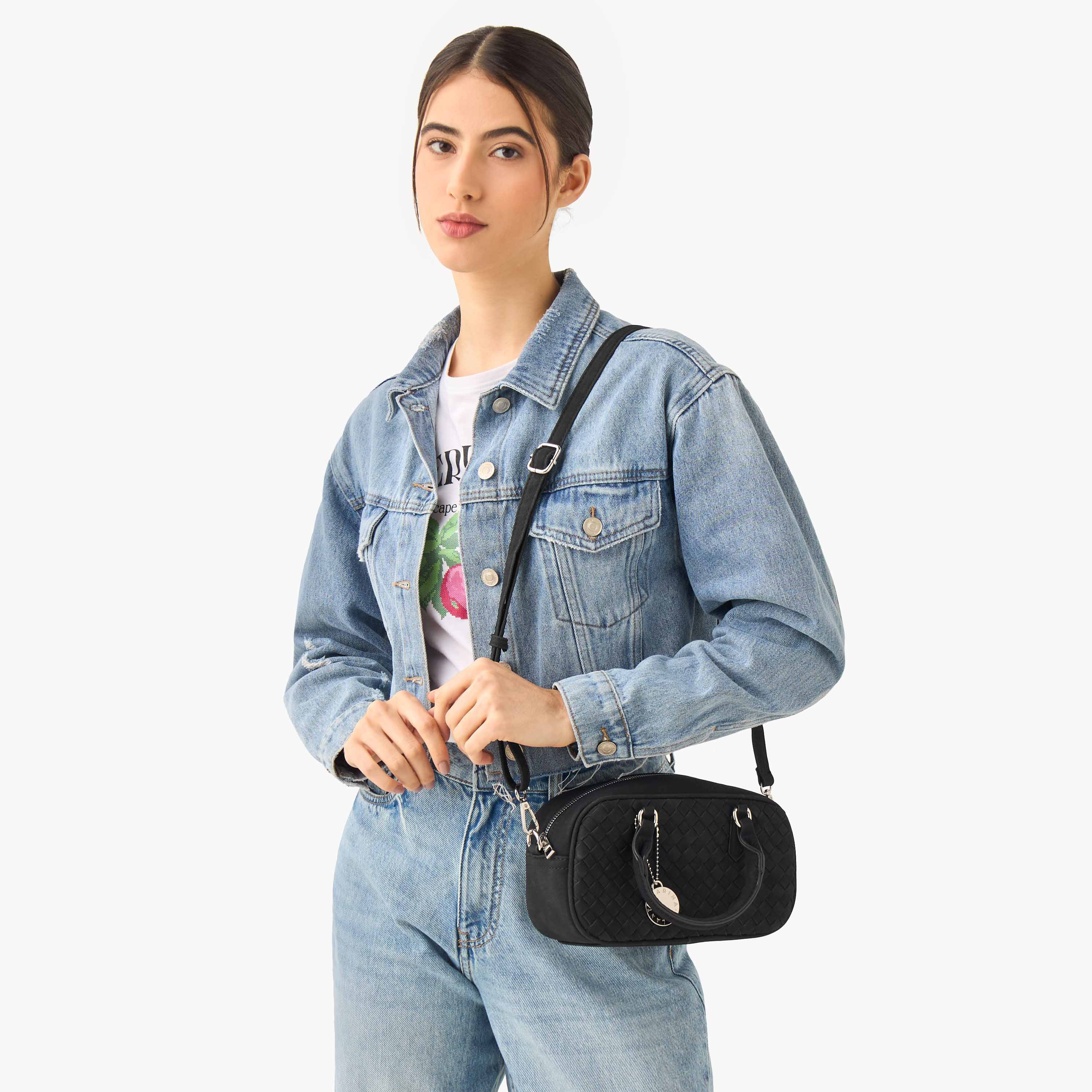 شنطة كروس بودي بارزة الملمس بنمط مضفر بحزام قابل للفصل من مارينا جالانتي-women-bagsandwallets-handbags-image-2