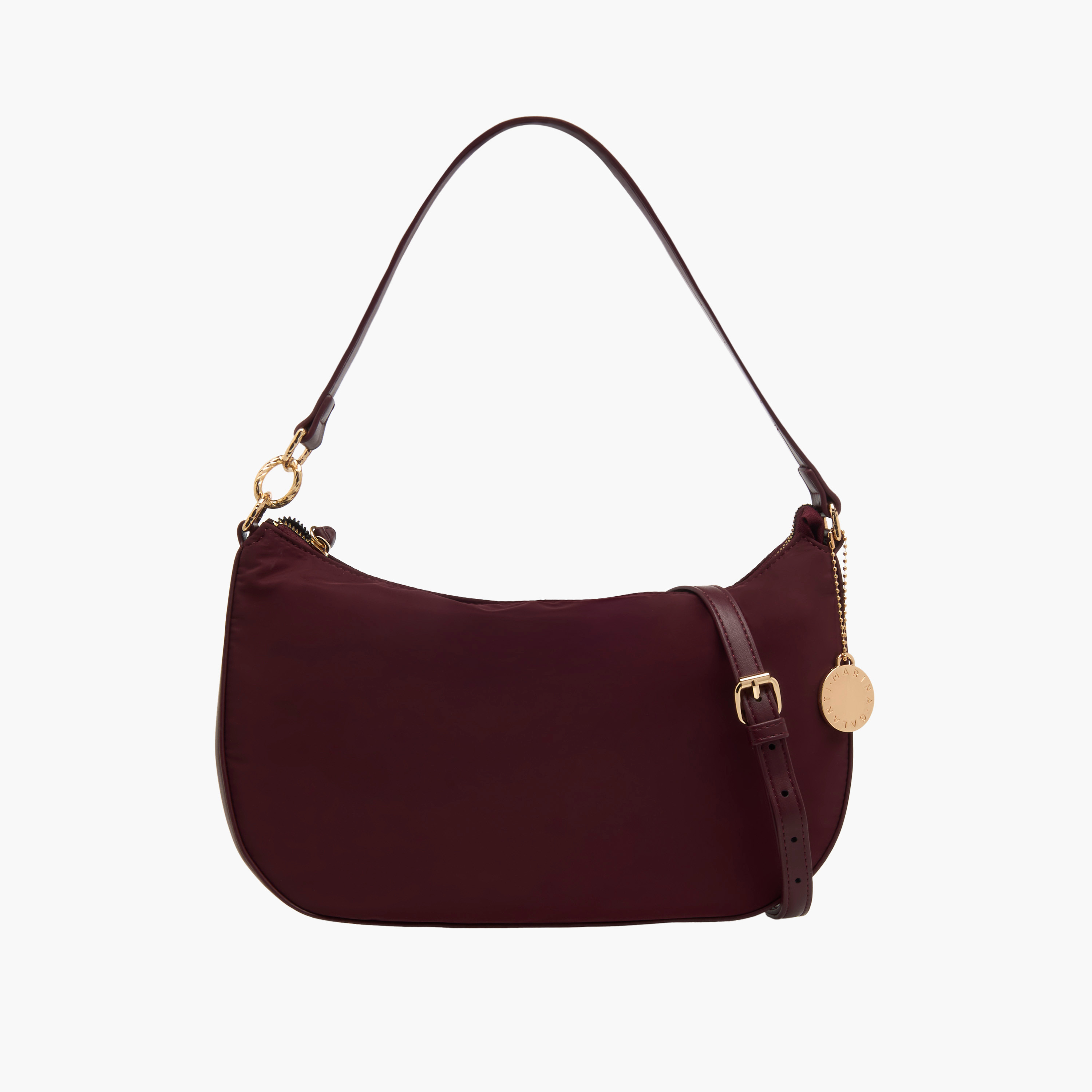 شنطة باجيت سادة بسحاب إغلاق من مارينا جالانتي-women-bagsandwallets-handbags-image-1